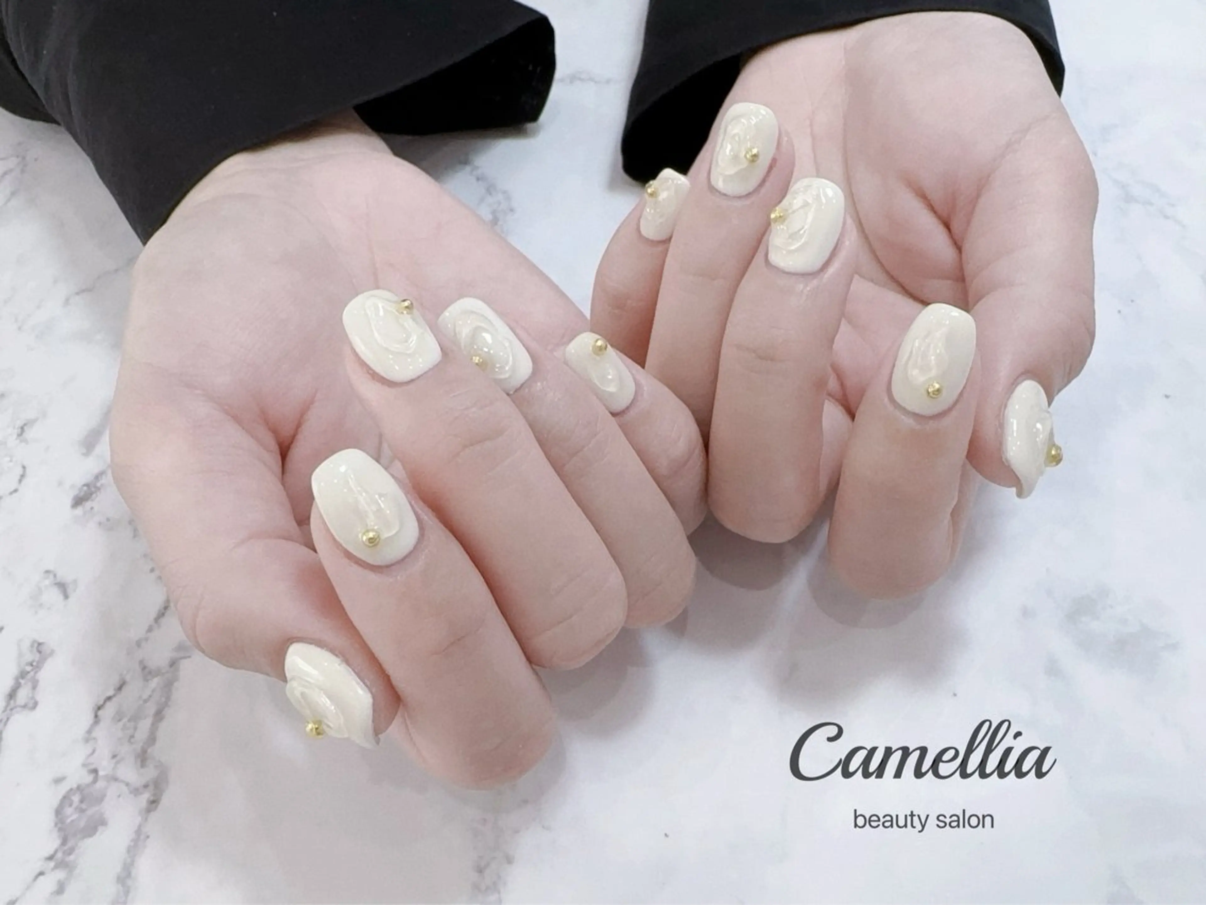 ネイル ハンドネイル ハンドケア Camellia nail salonのネイルデザイン