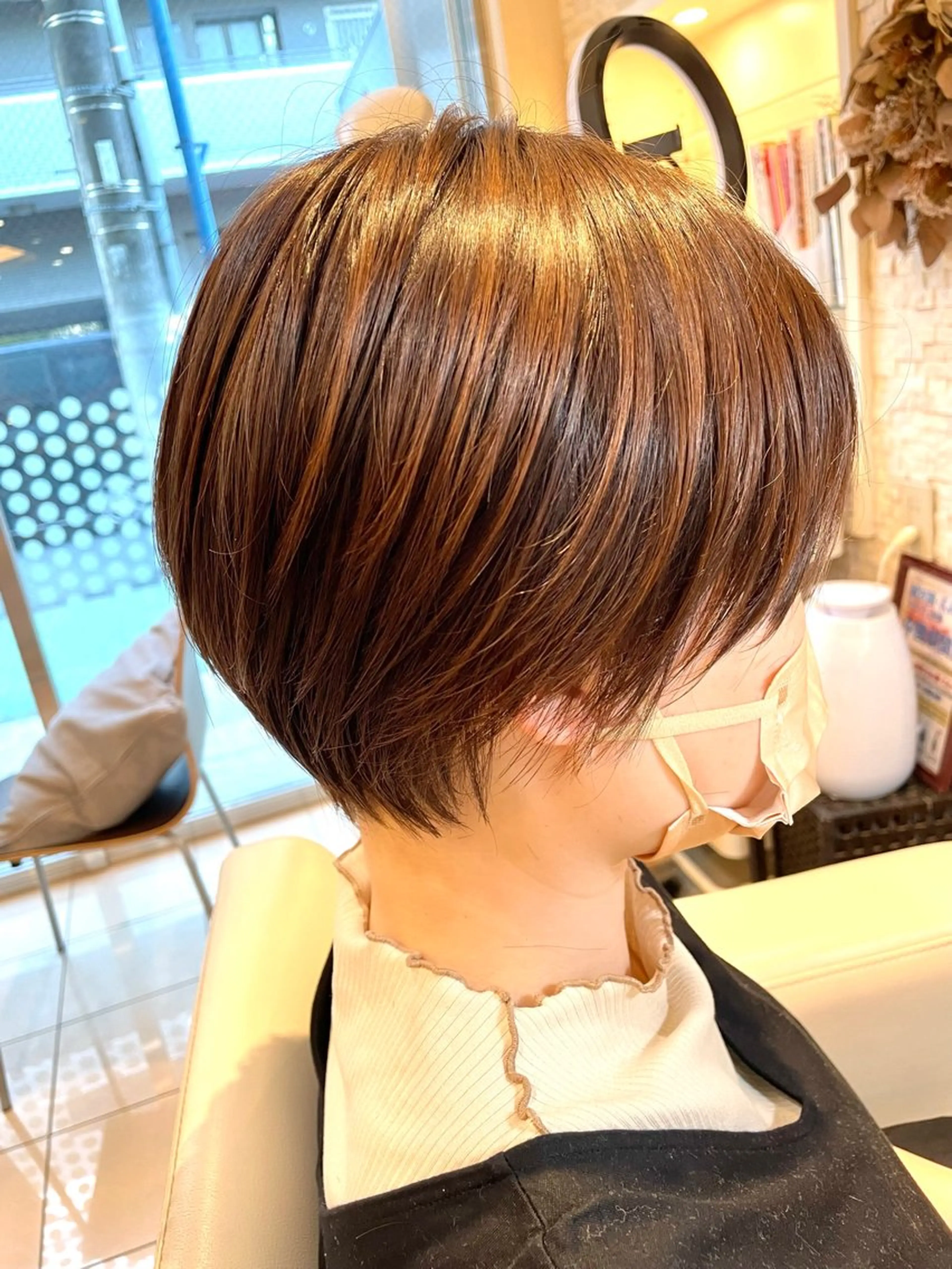 ショート 黒坂 唯奈 /パーマとボブ特化のヘアスタイル