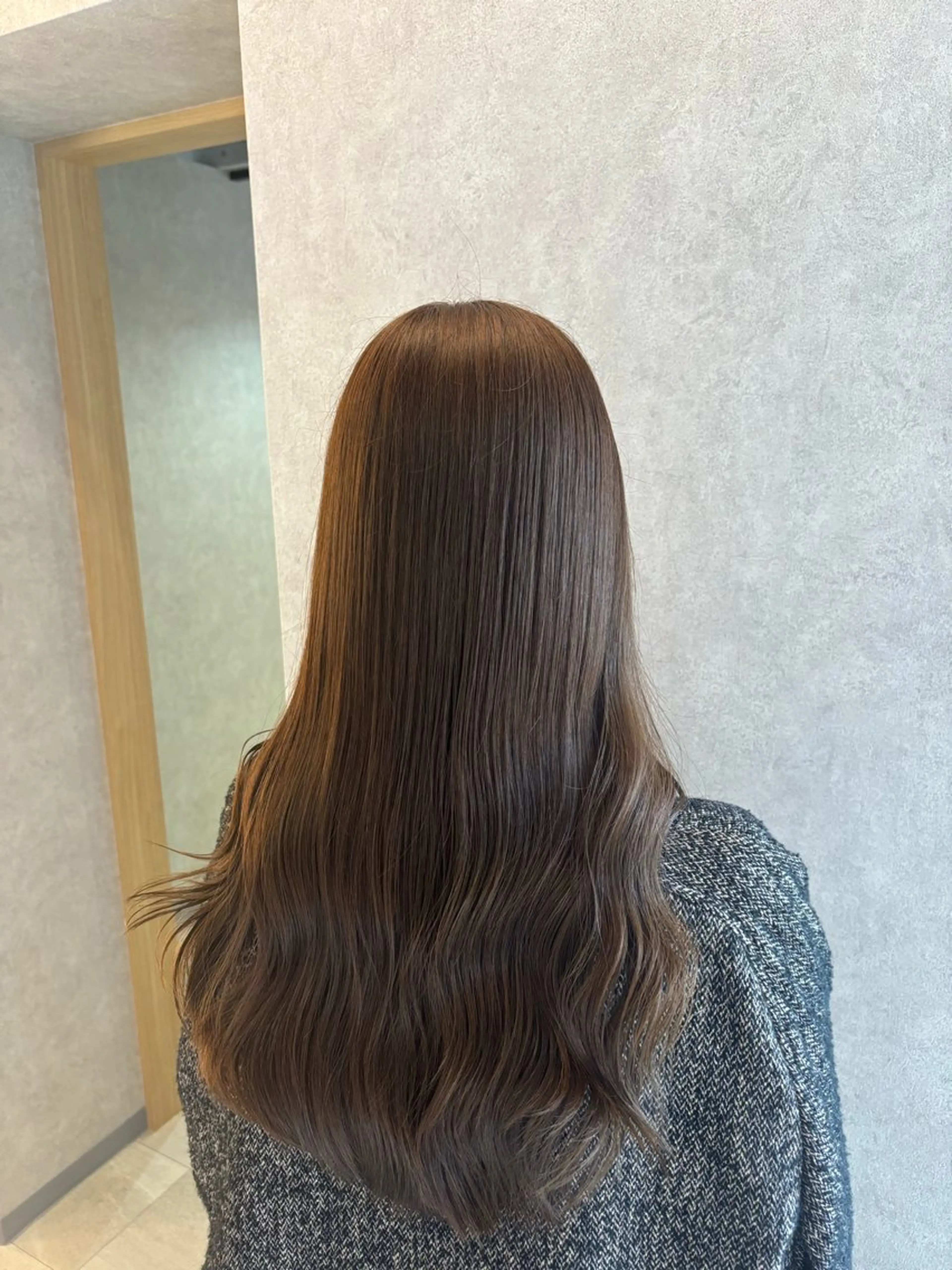 ロング カット ヘアカラー トリートメント little 小濱彰太のヘアスタイル