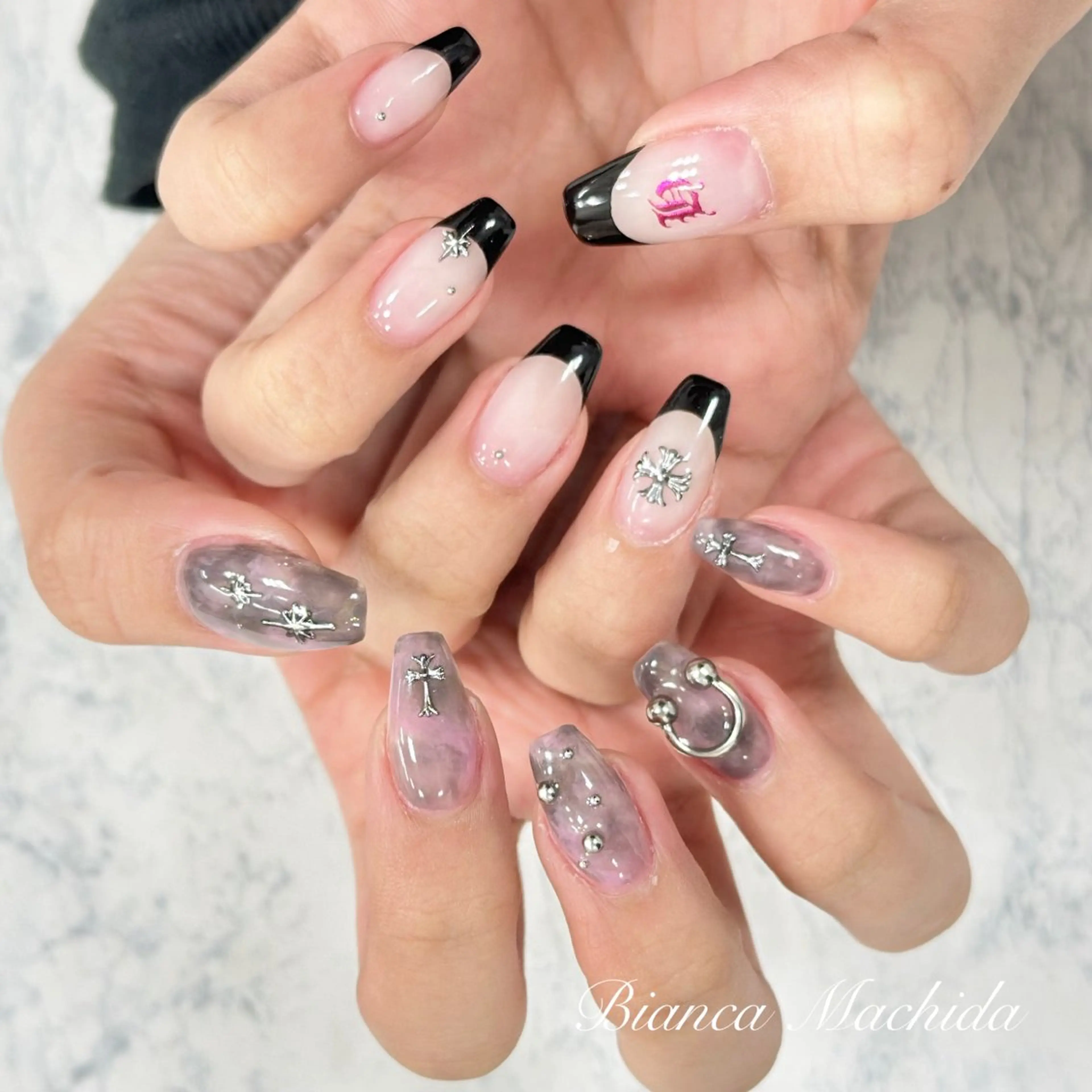 ネイル ハンドネイル Bianca👼🏻 OIKAWAのネイルデザイン