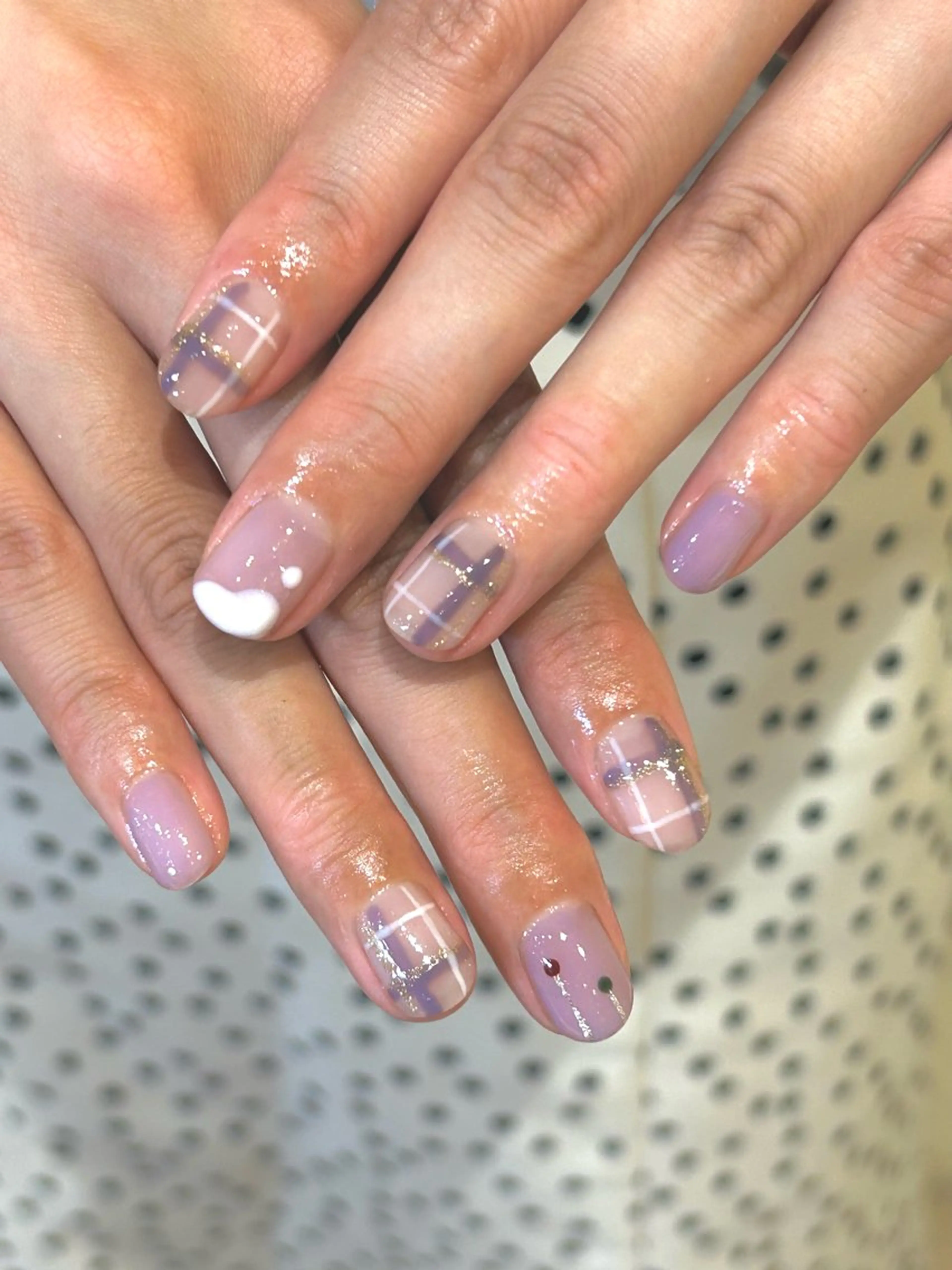 ネイル ハンドネイル Mana  🫧 パラジェル⌇自由が丘のネイルデザイン