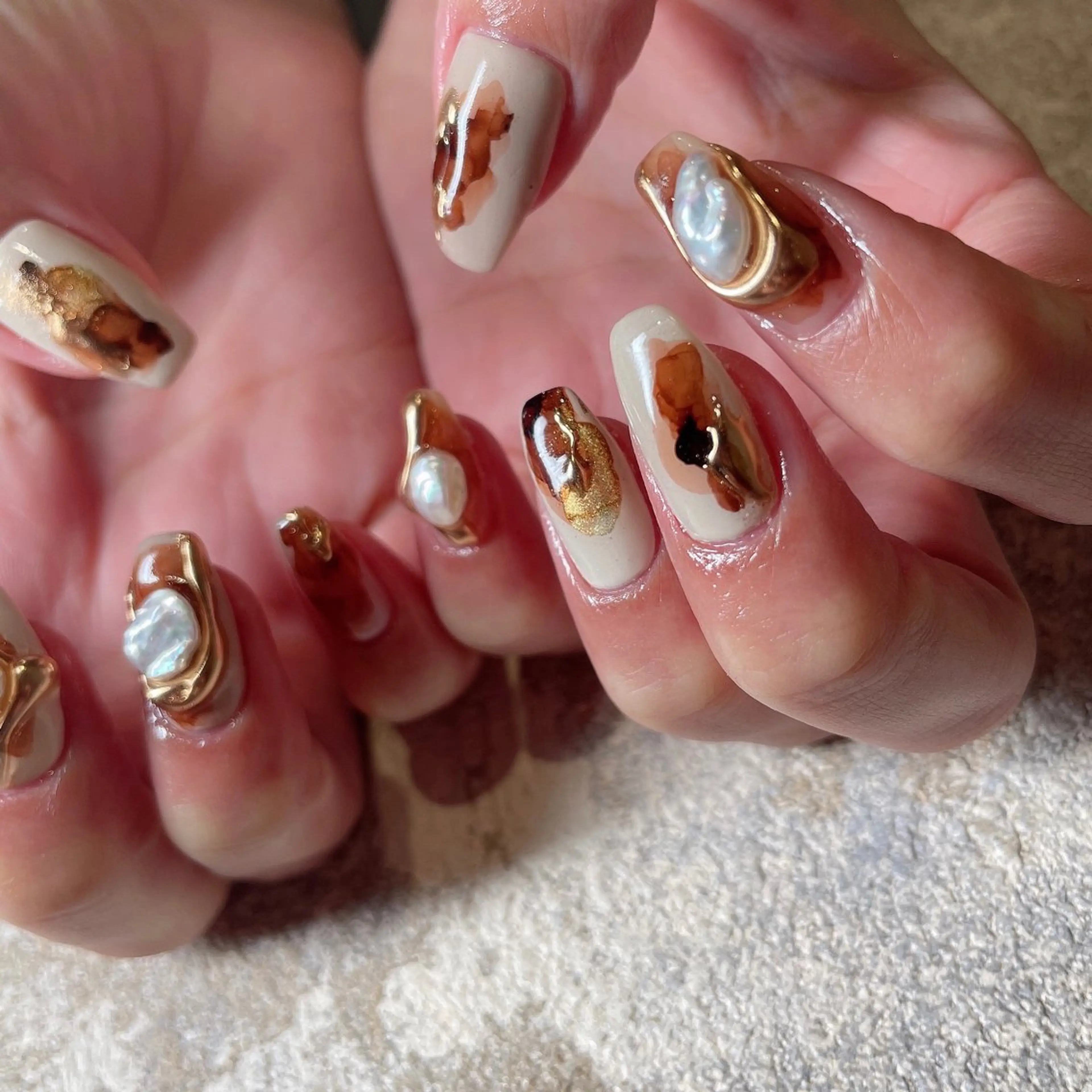 ネイル ハンドネイル lilbondir. chiharuのネイルデザイン