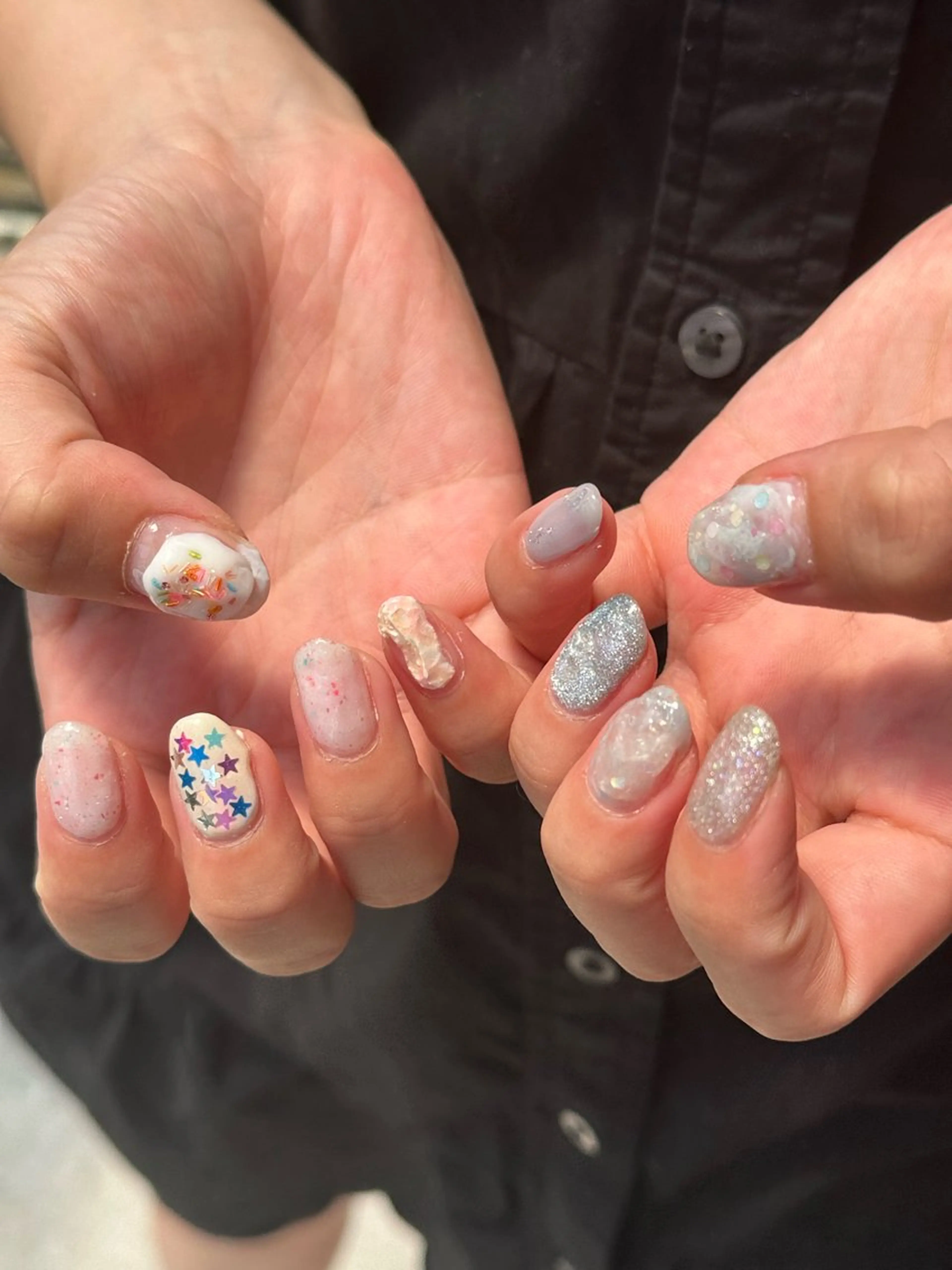 ネイル キラキラネイル Kakka Nail Shioriのネイルデザイン