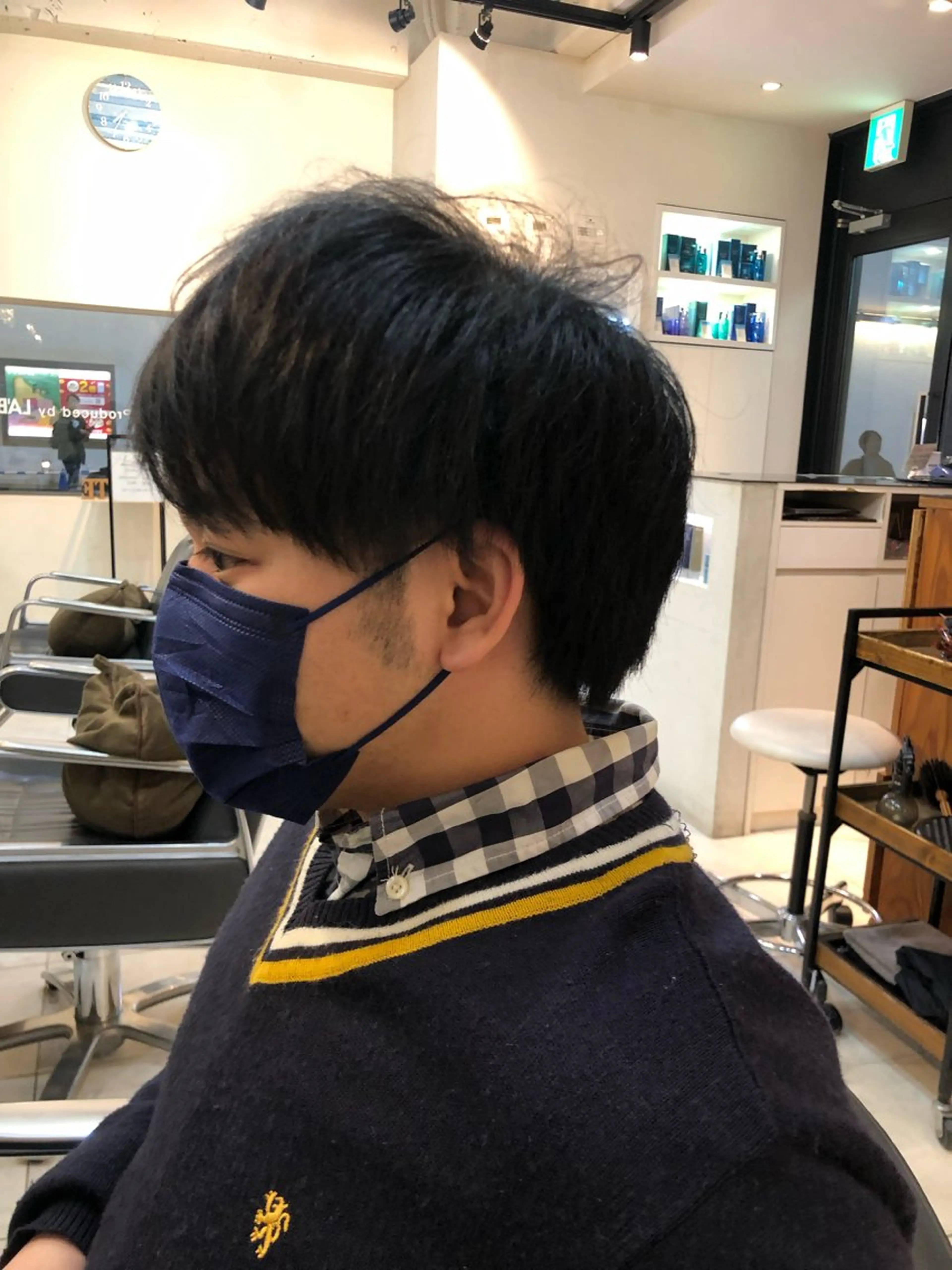 メンズ 札幌美容室ヴェリテ 渡邊 龍政のヘアスタイル