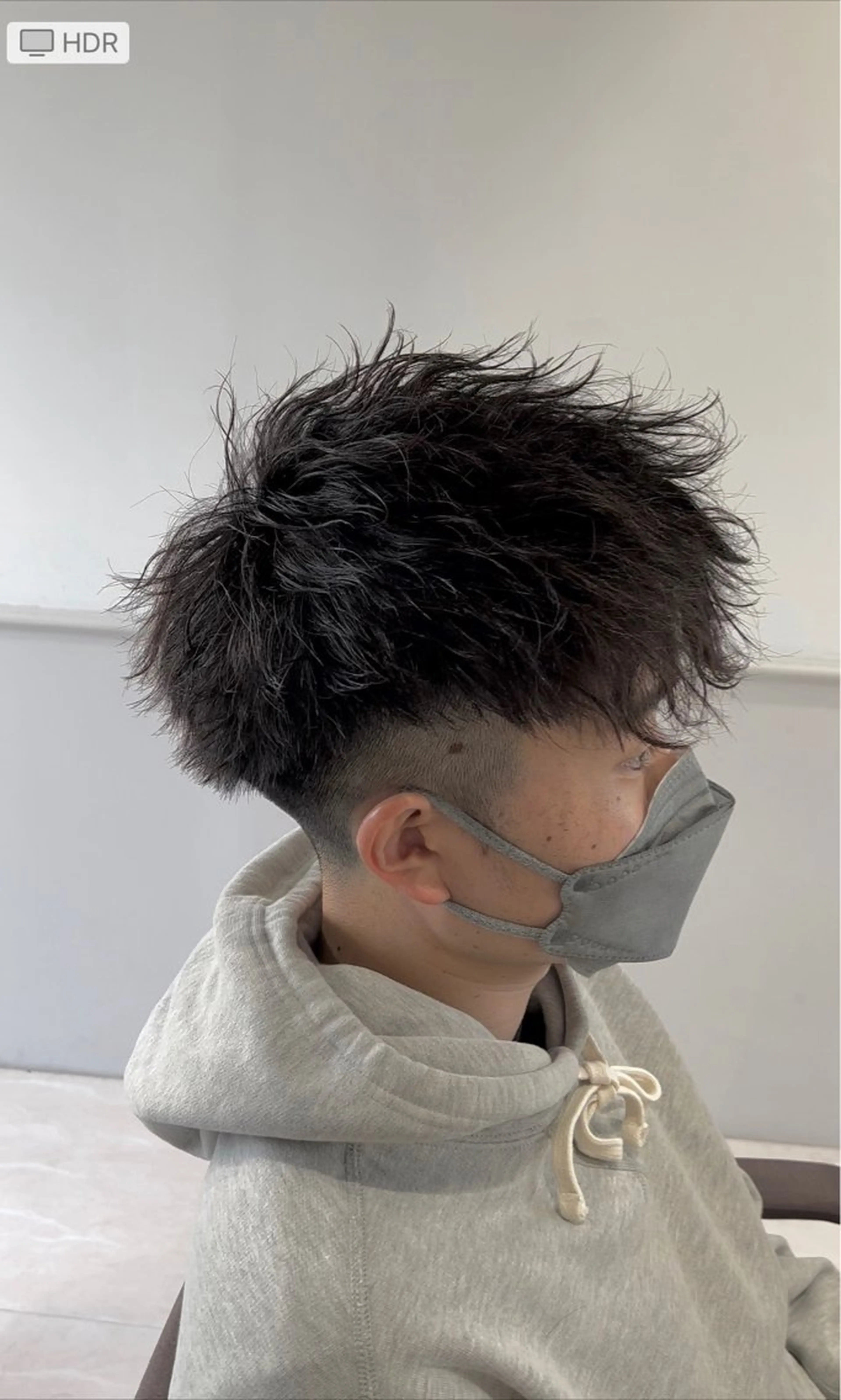 パーマ メンズ メンズパーマ メンズツイストパーマ ツーブロック ツイストパーマ 瀬戸 昭秀のヘアスタイル