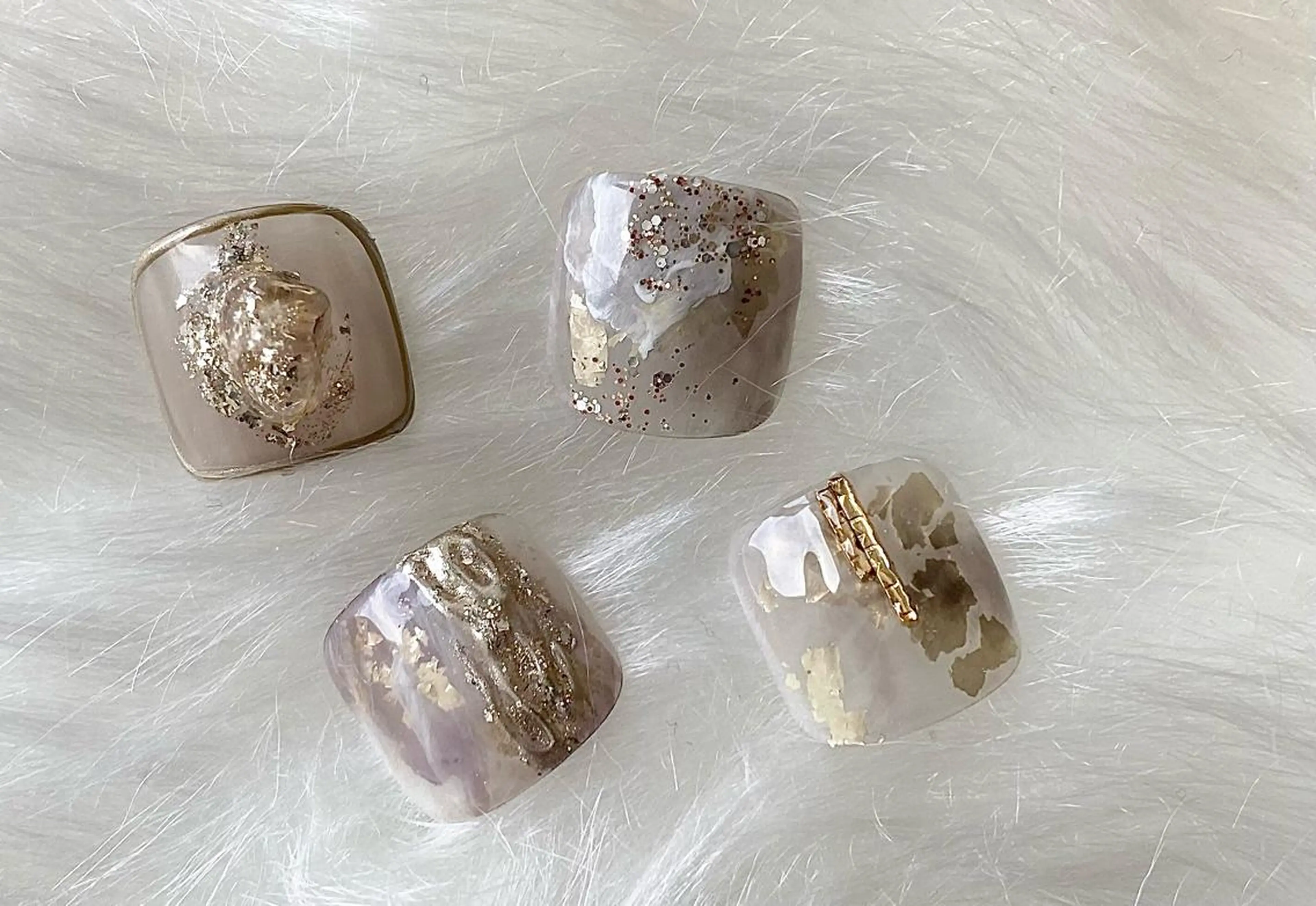 ネイル Ray. ／綺麗目ニュアンスのネイルデザイン