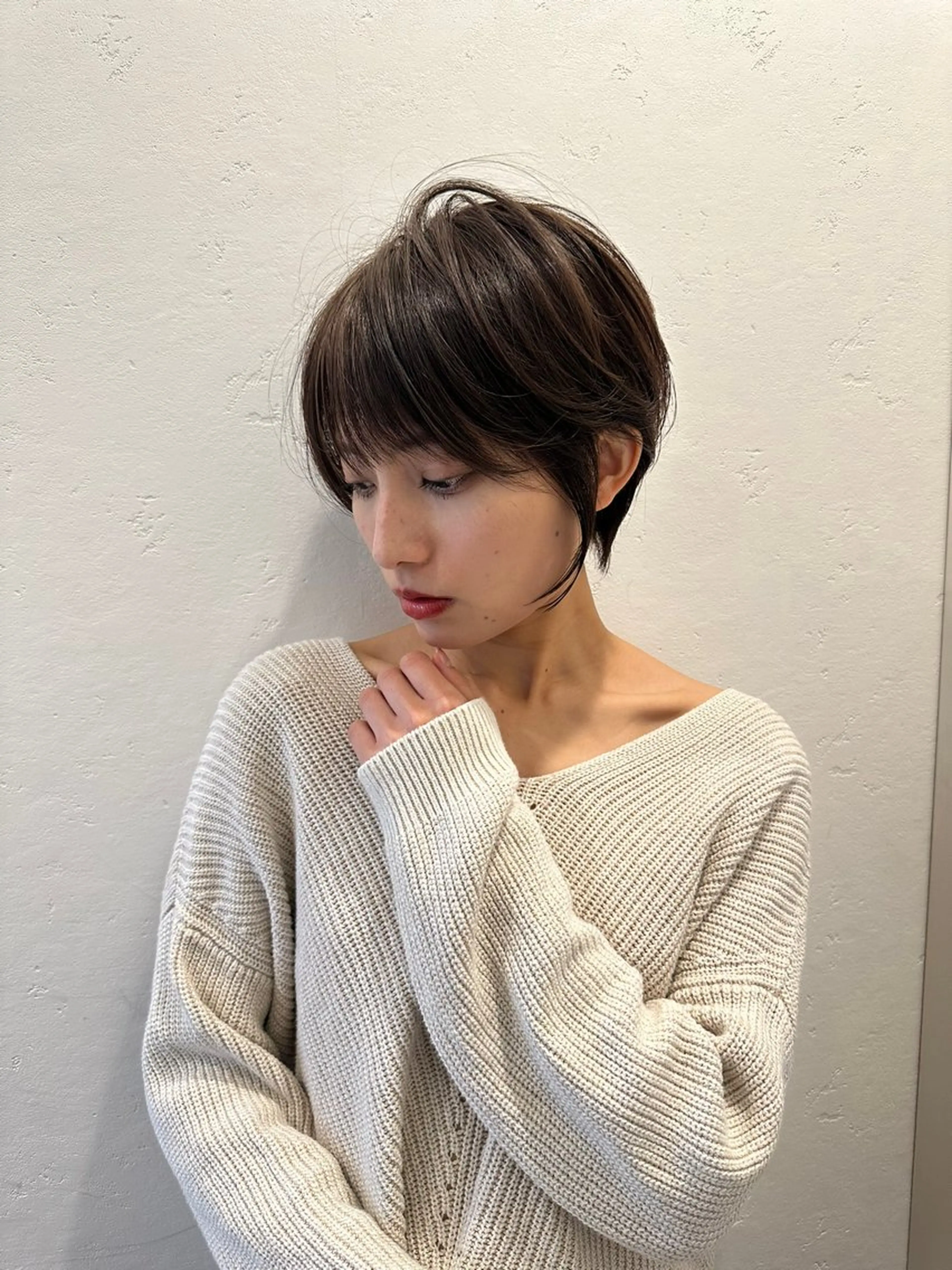 ショート ショートヘア 小顔カット カット ヘアカラー トリートメント ヘッドスパ taiga レイヤー /髪質改善/矯正🌈のヘアスタイル