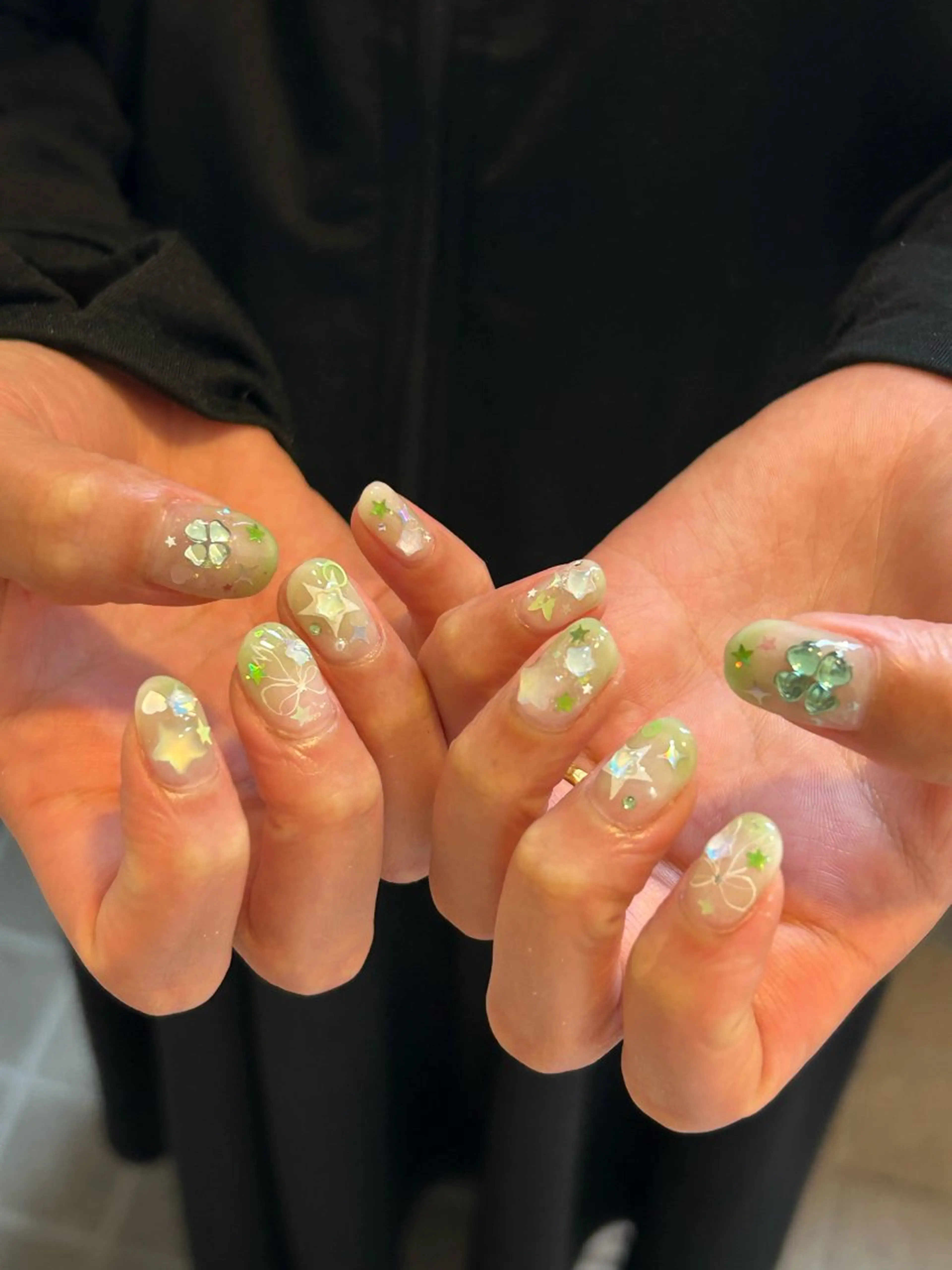 ネイル 持ち込み ハンドネイル Aimer Ciel エメシエル大宮ネイルのネイルデザイン