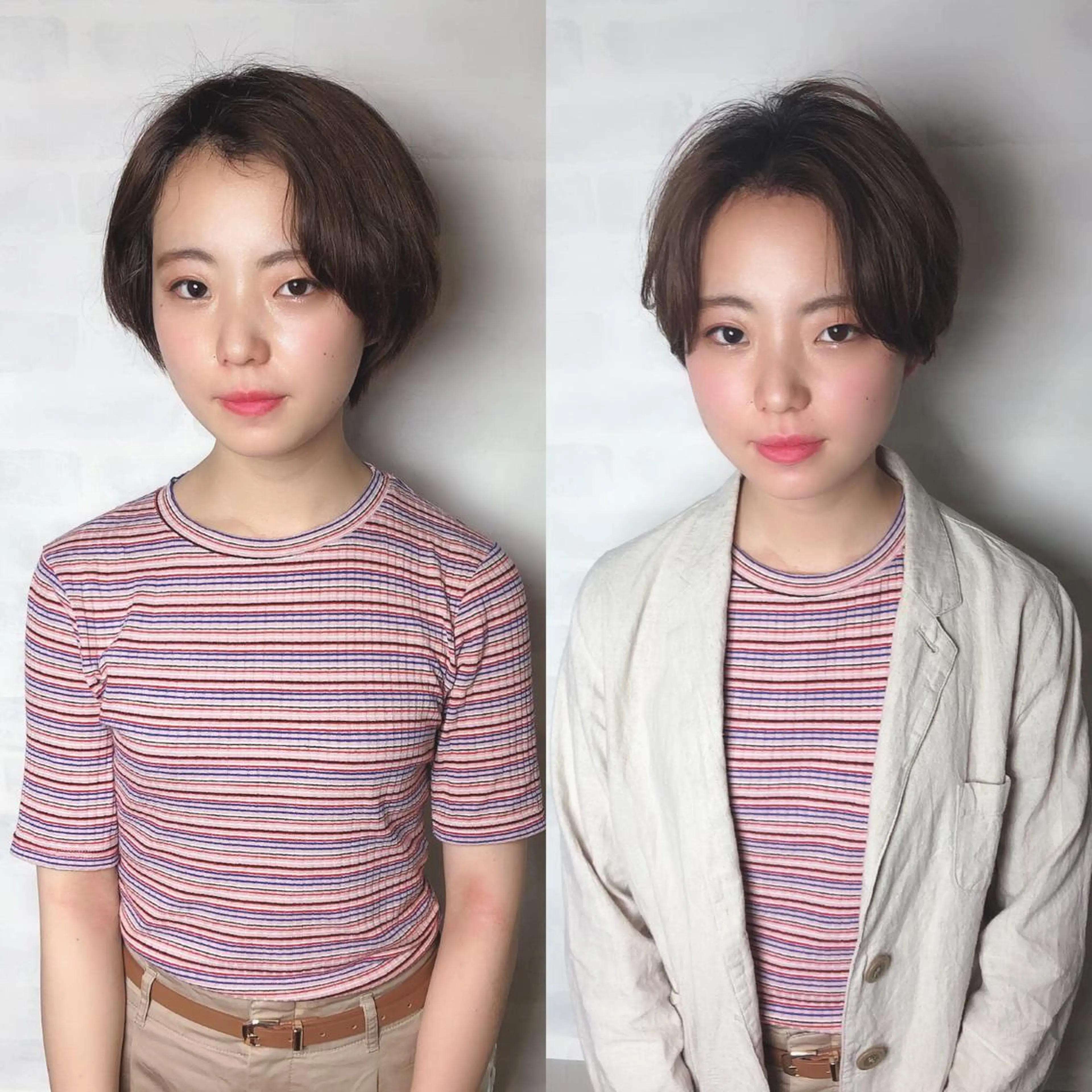 ショート カラー パーマ ショートの神✨AFL OAT 井上康平のヘアスタイル