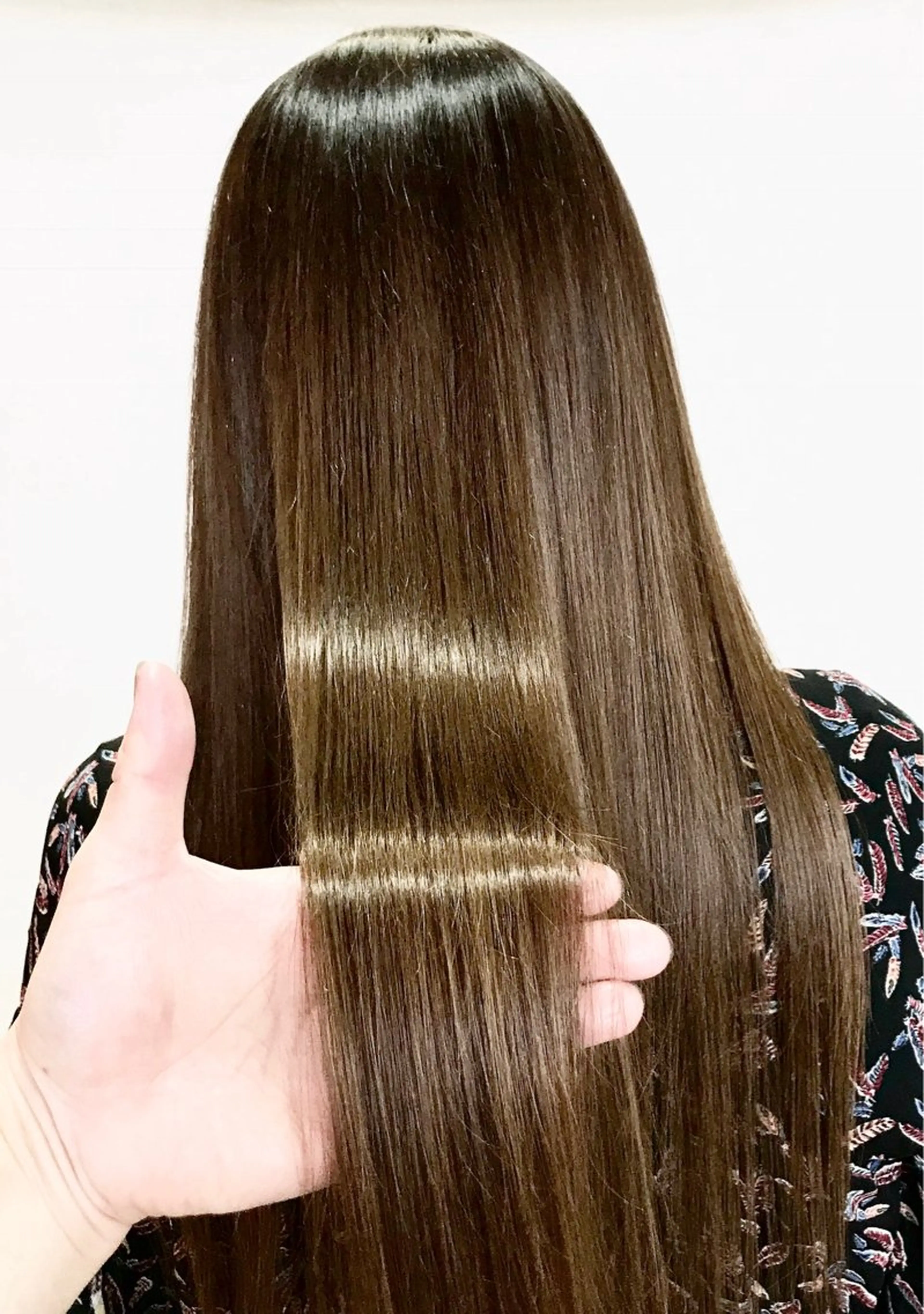 ロング 髪質改善 縮毛矯正 縮毛矯正専門店 FUNNYのヘアスタイル