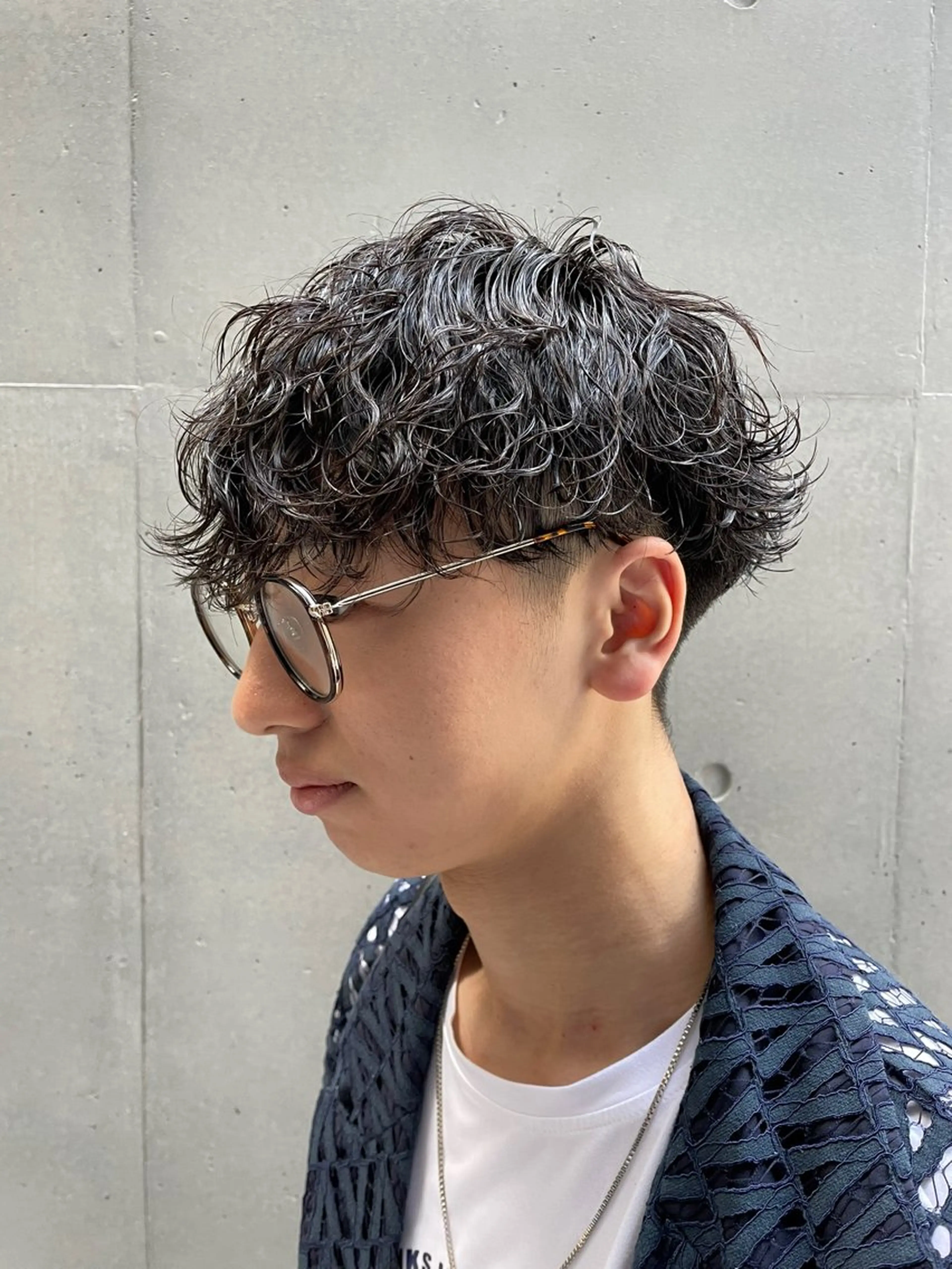 メンズ カット パーマ 【メンズ指名数 NO.1】マルヤマのヘアスタイル