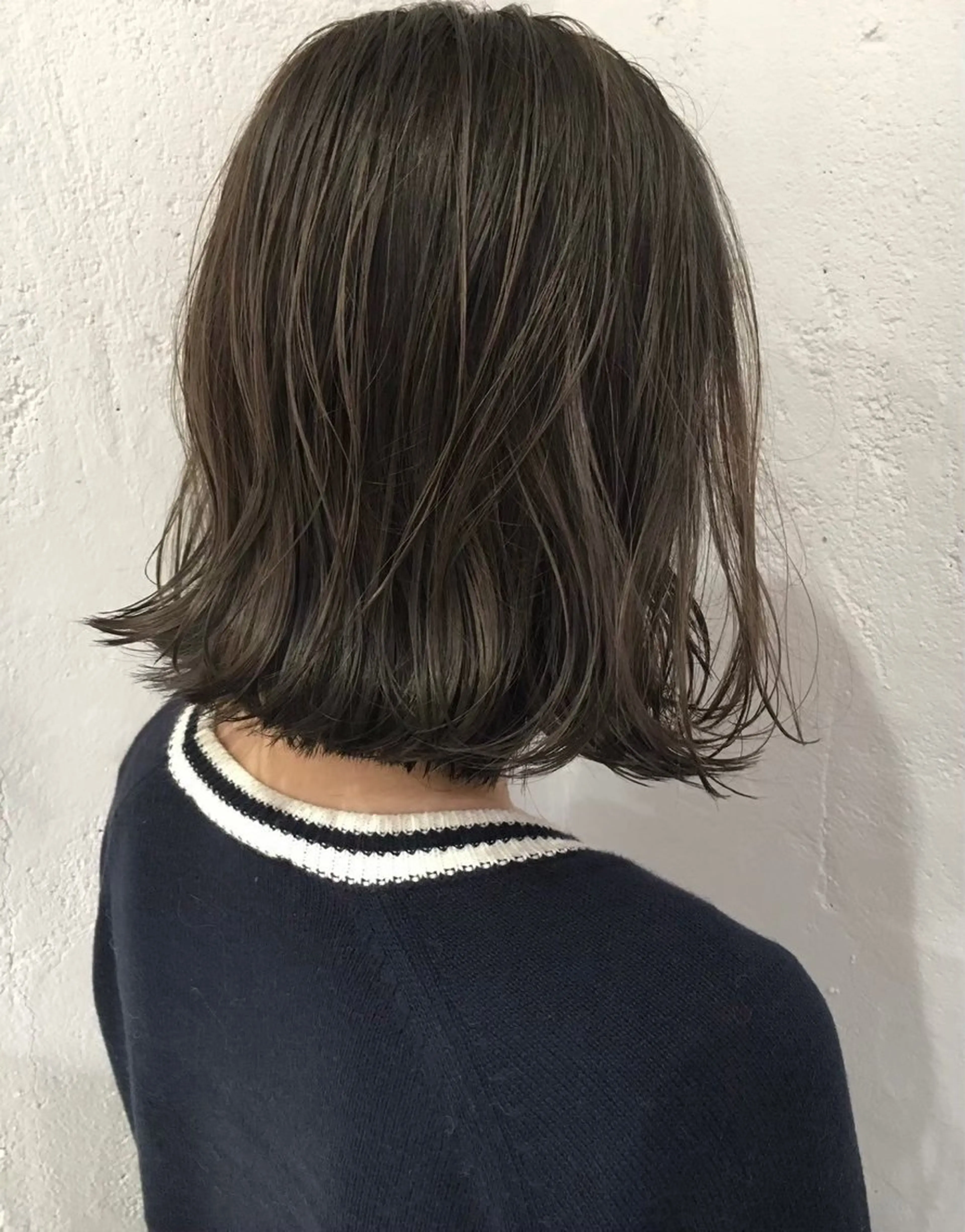 ミディアム カラー 👔ボブ﹨髪質改善 ストレート🩳ももかのヘアスタイル
