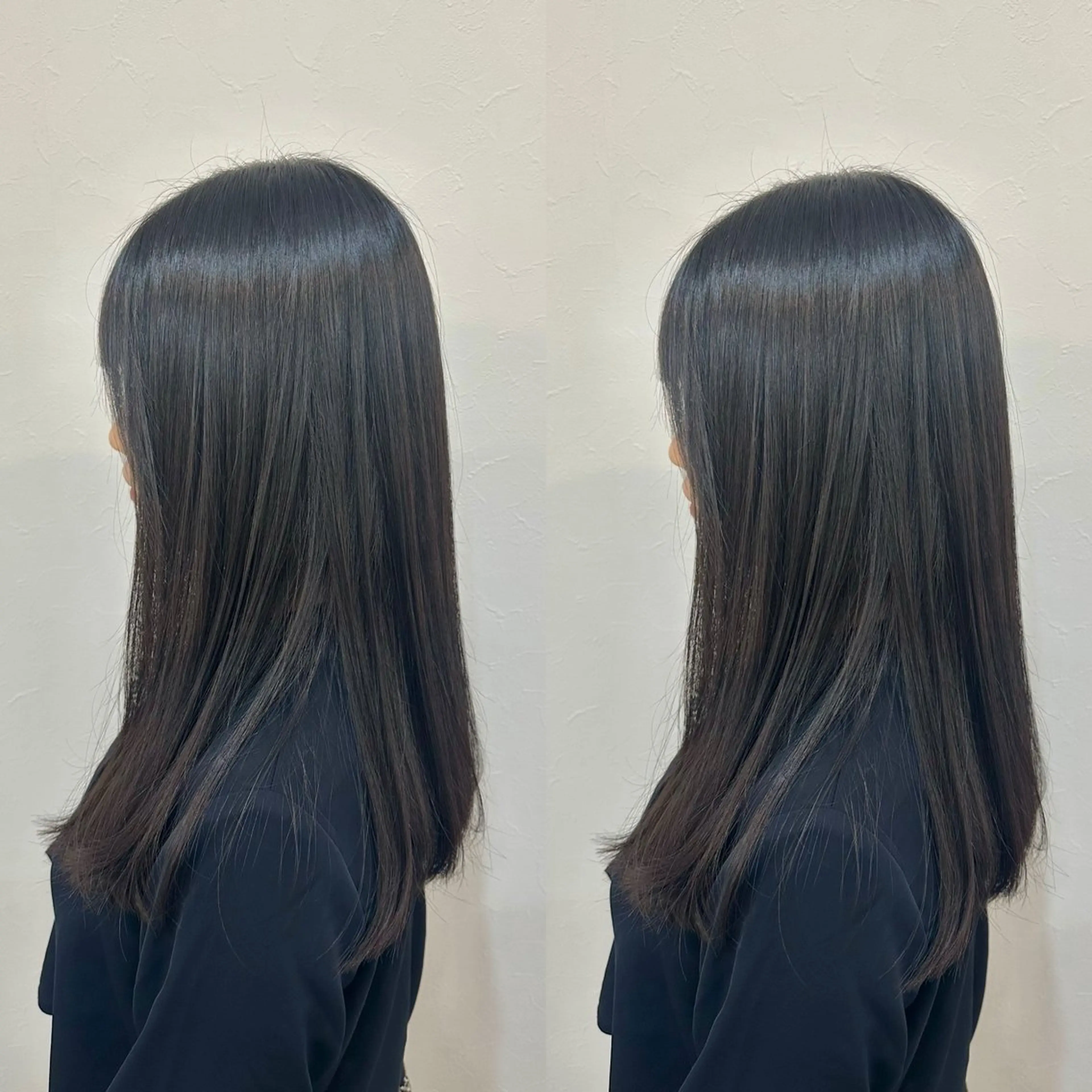 カラー&髪質再生ケラチントリートメントの写真