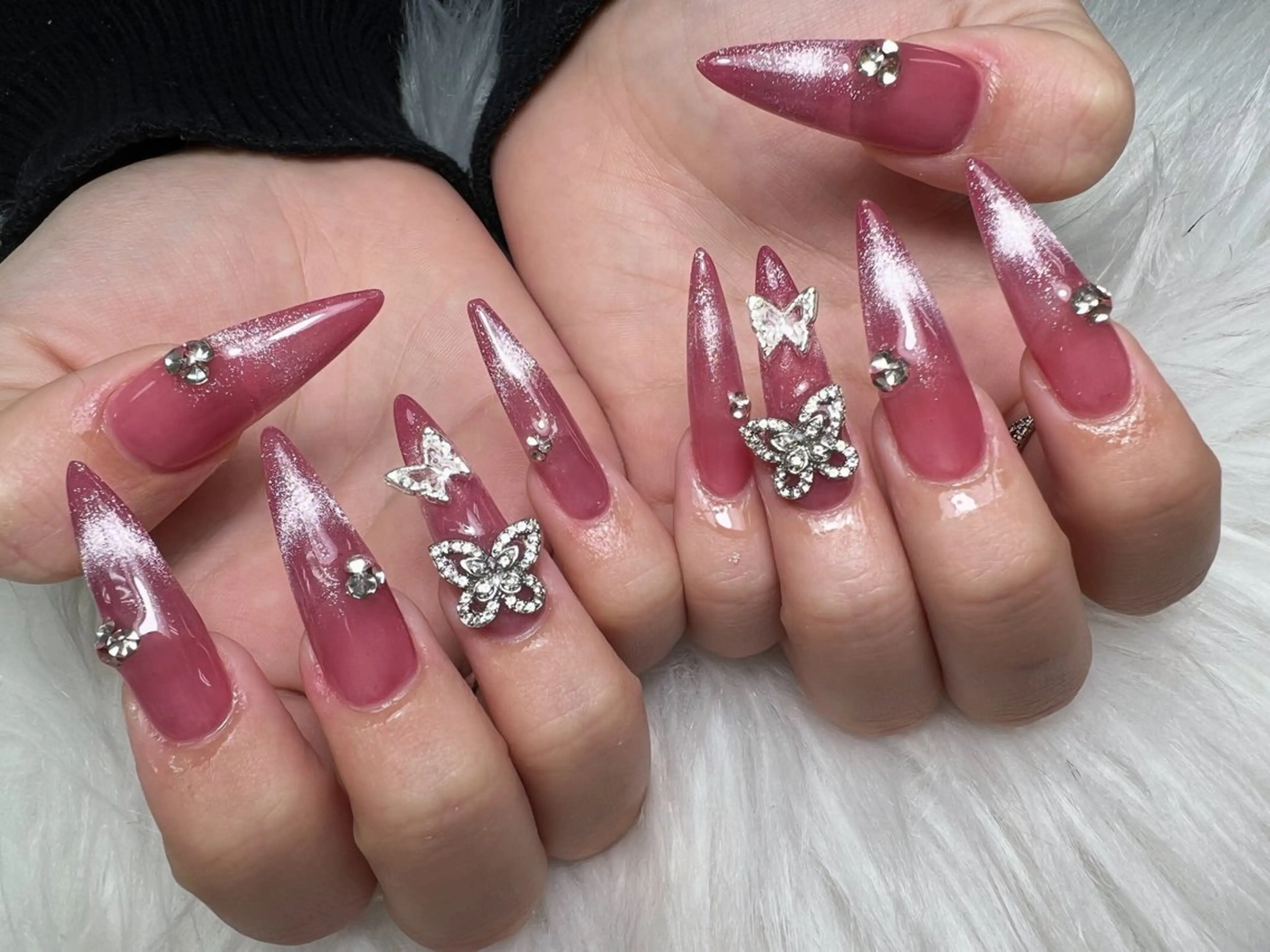 ネイル ハンドネイル Mana‪ ‪·͜· ❤︎‬のネイルデザイン