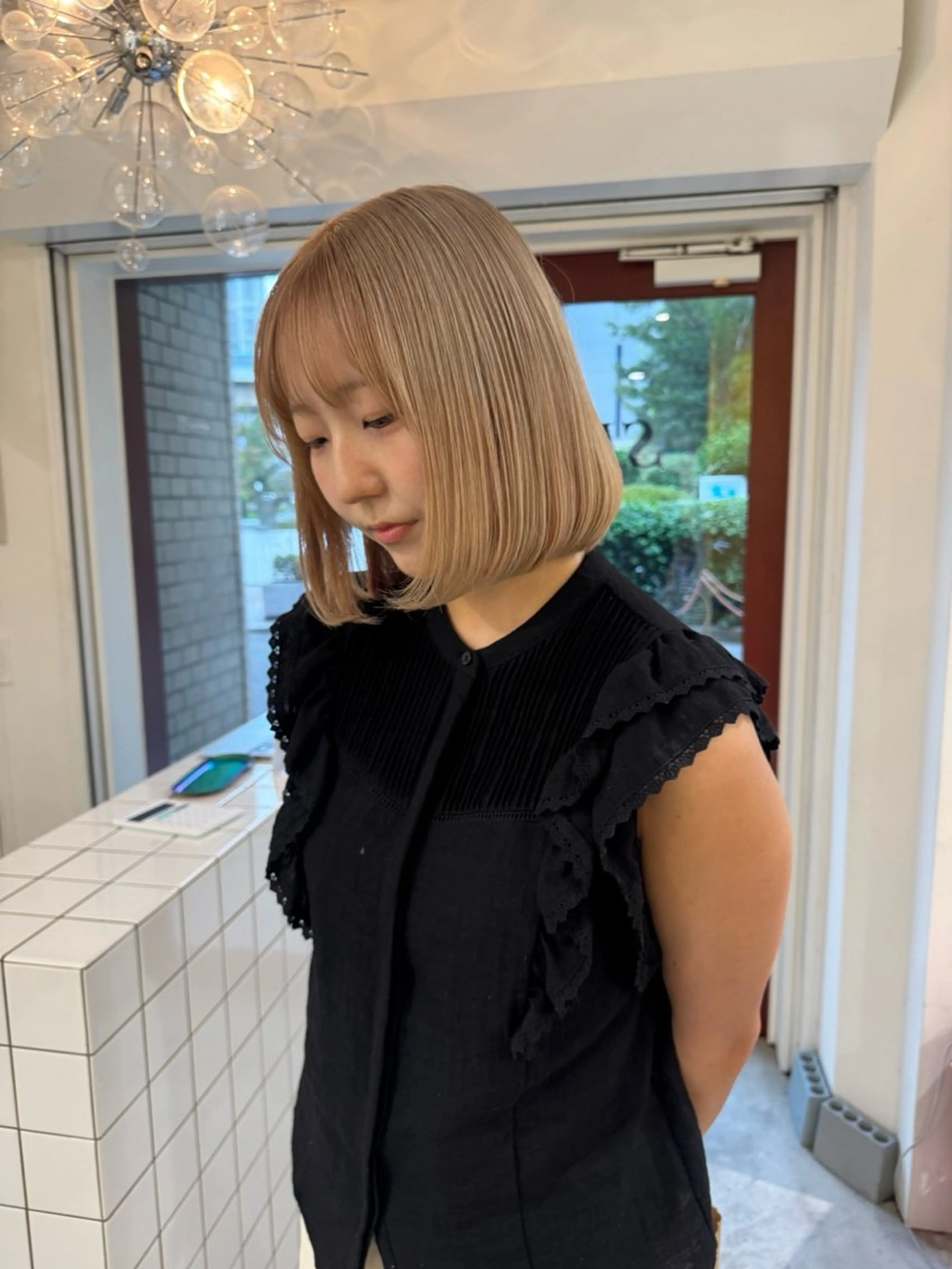 カラー Twig / てった / 津雲台のヘアスタイル