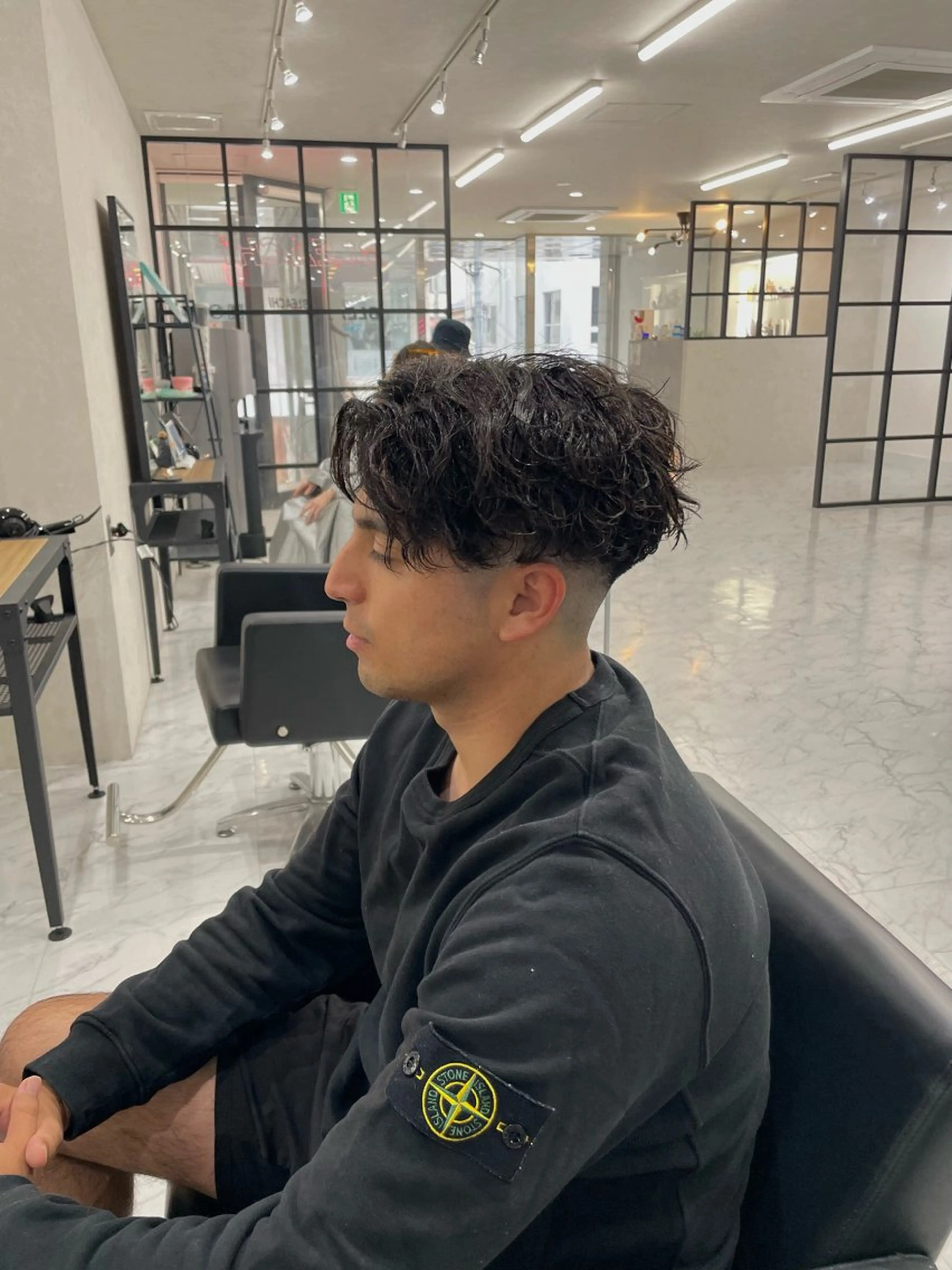 🉐【新規限定ミニモ限定クーポン】　カット+シャドウパーマの写真