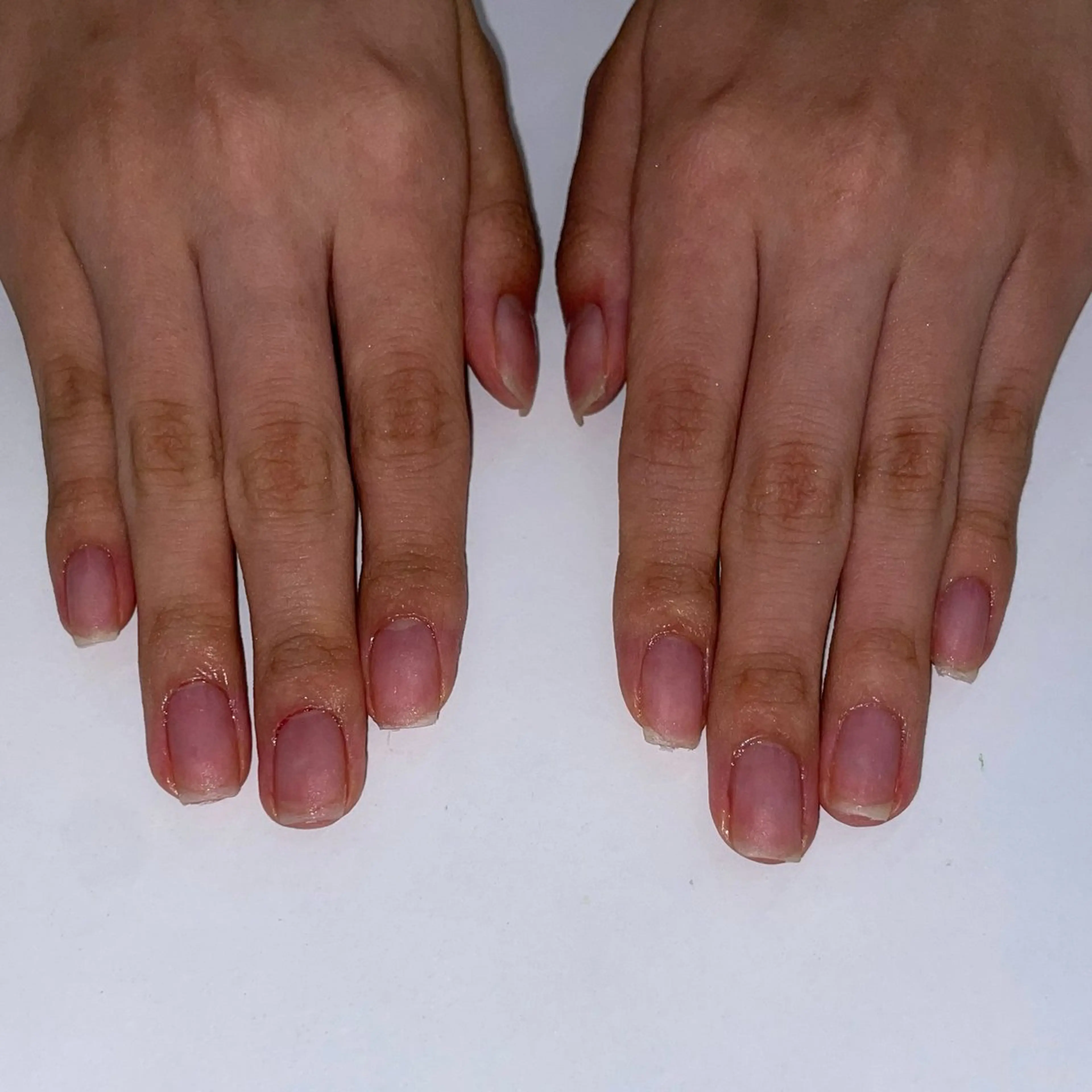 ネイル ななみ.⋆𝜗𝜚 暖色艶カラー/まつパのヘアスタイル