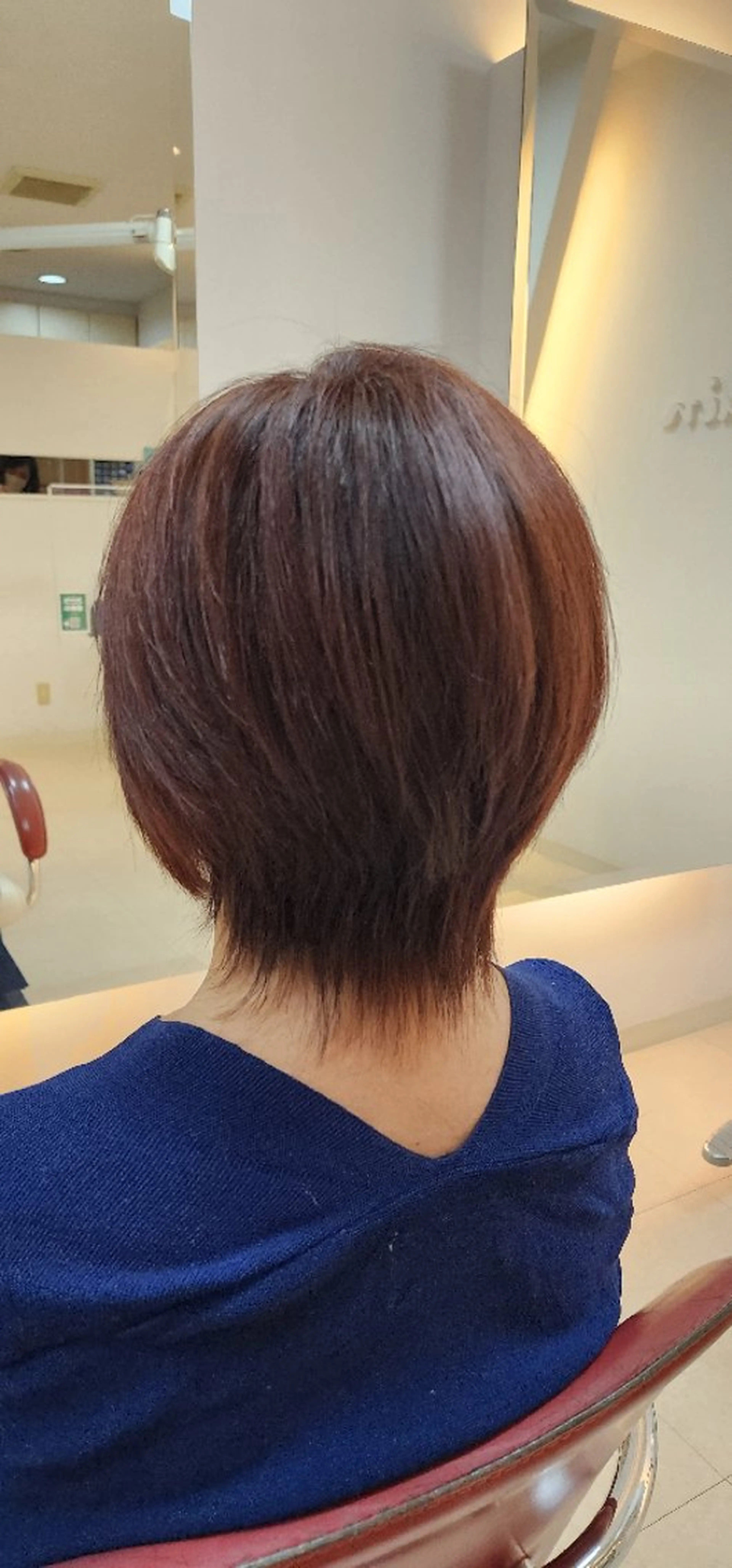 ミディアム カラー hairmake Juinのヘアスタイル