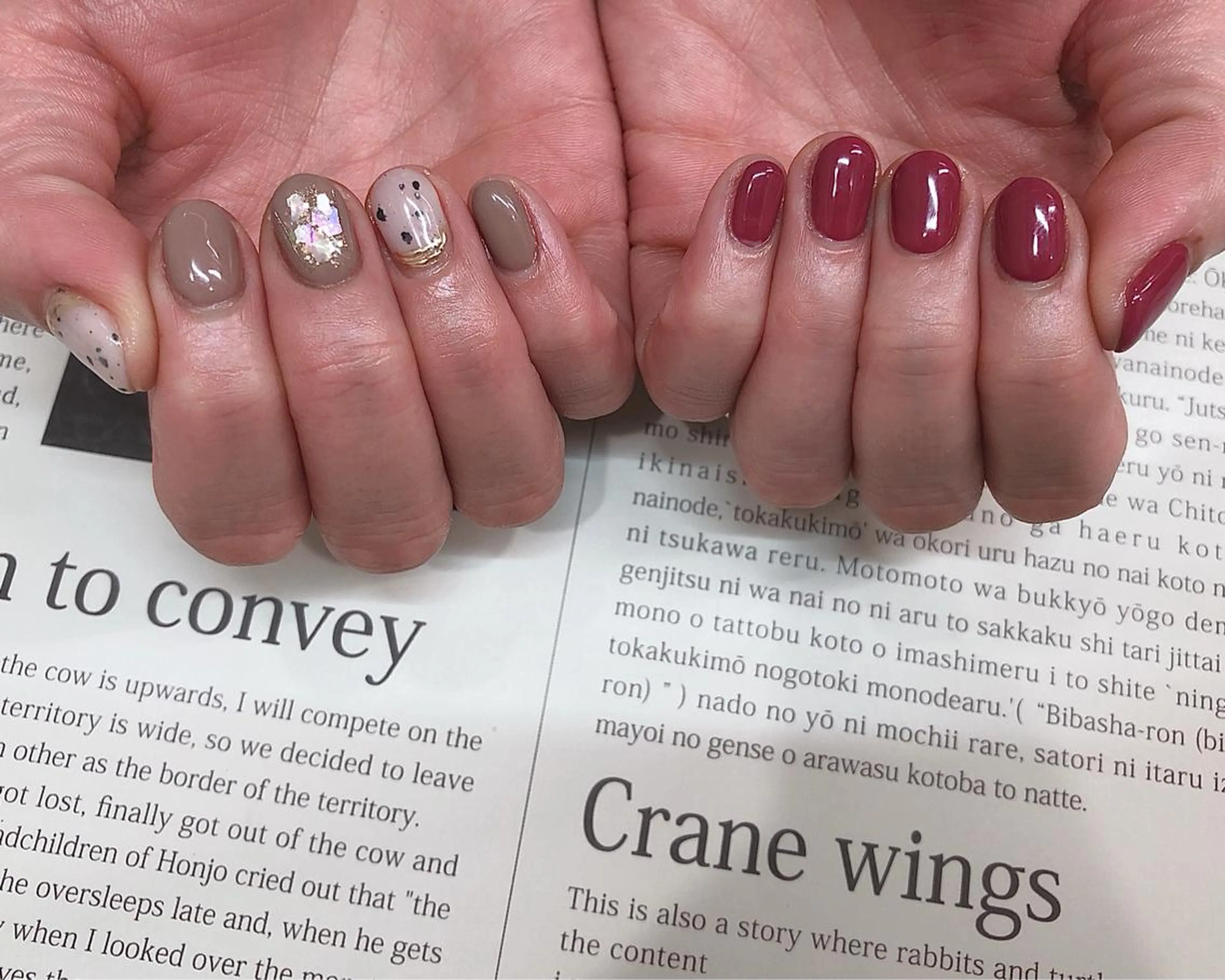 ネイル ハンドネイル saki_ nail heronのネイルデザイン