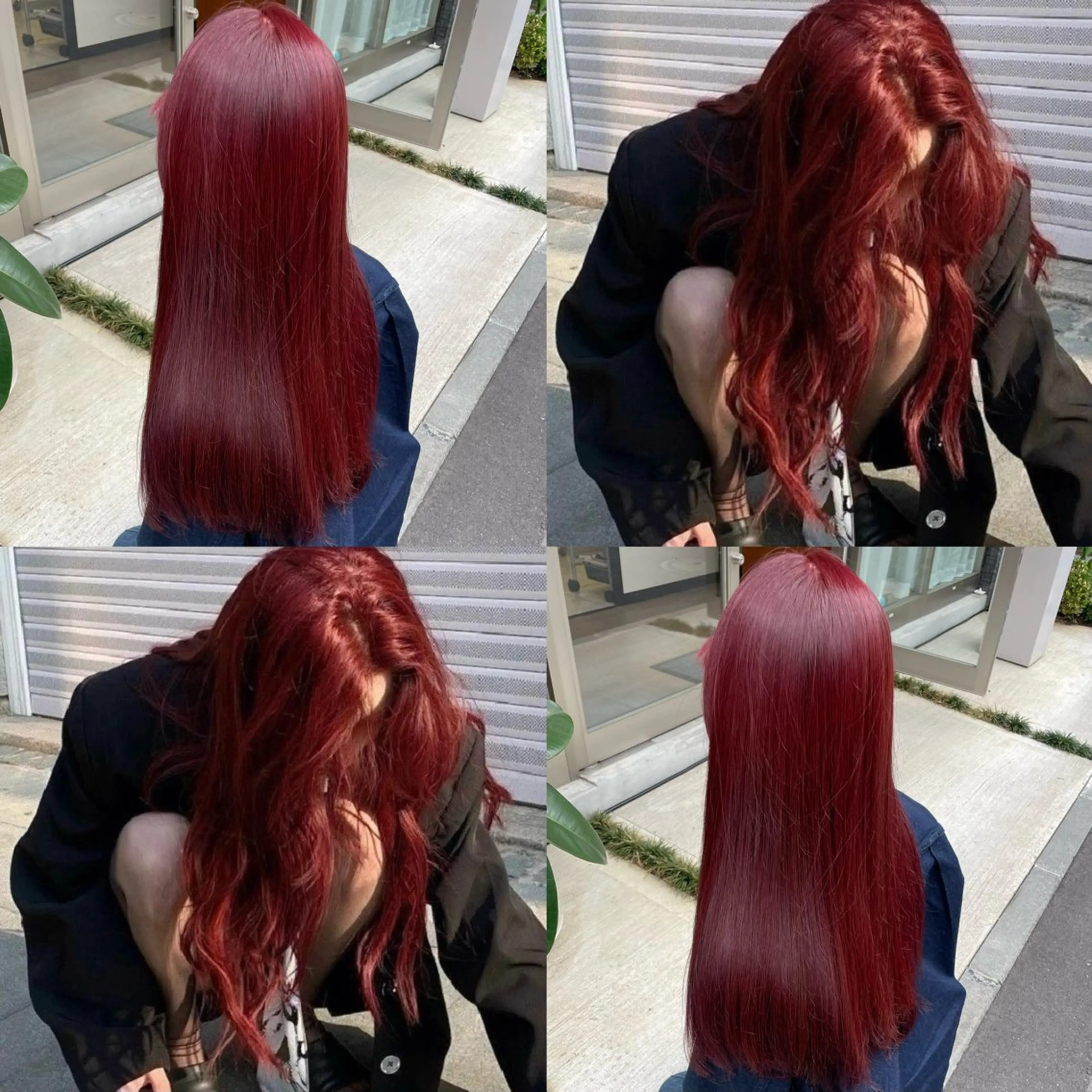 ロング カラー ヘアカラー トリートメント ブリーチなしカラー kana🐱のヘアスタイル