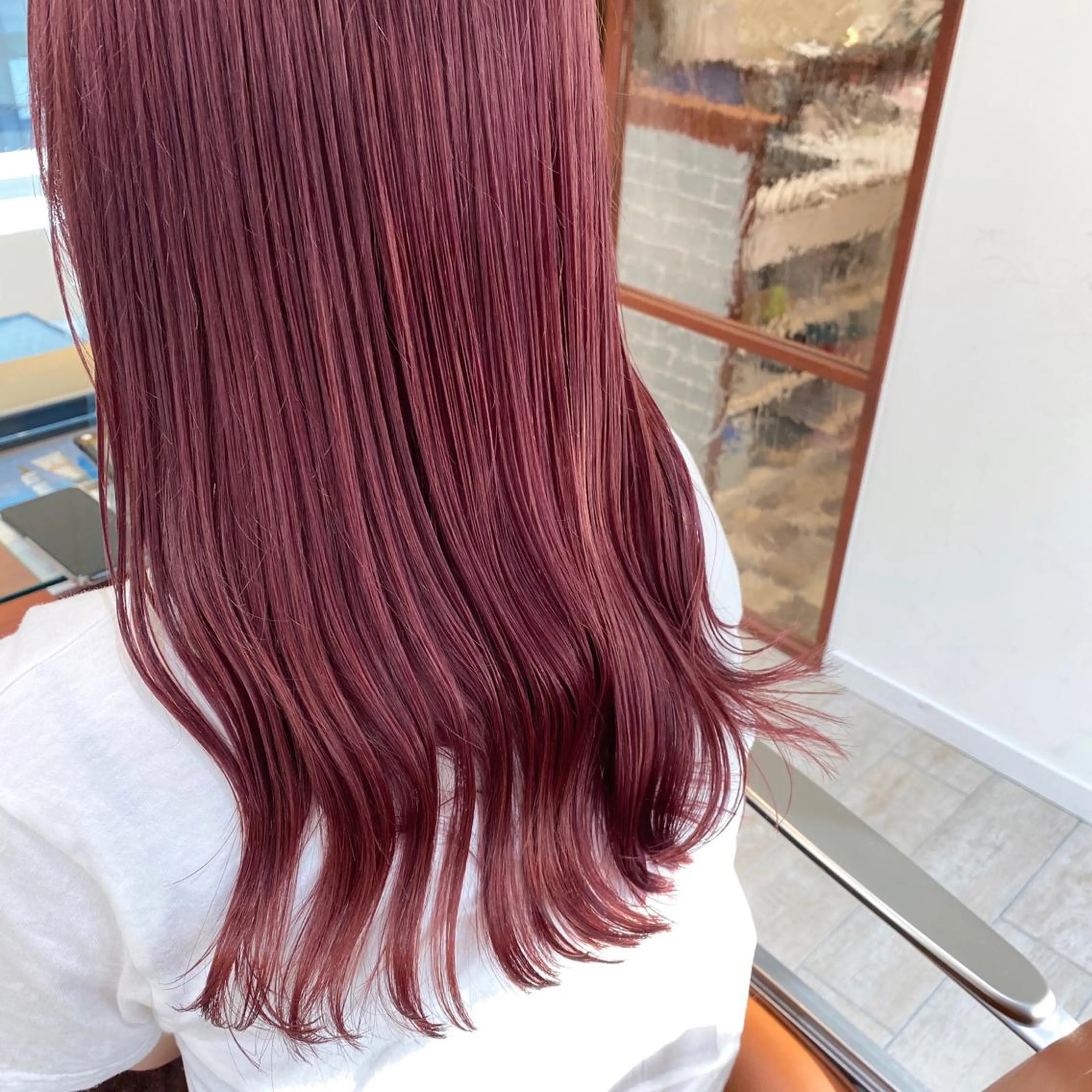 ロング カラー ブリーチ イルミナカラー カット ヘアカラー トリートメント 韓国ヘア🇰🇷 トヨキトキコのその他イメージ