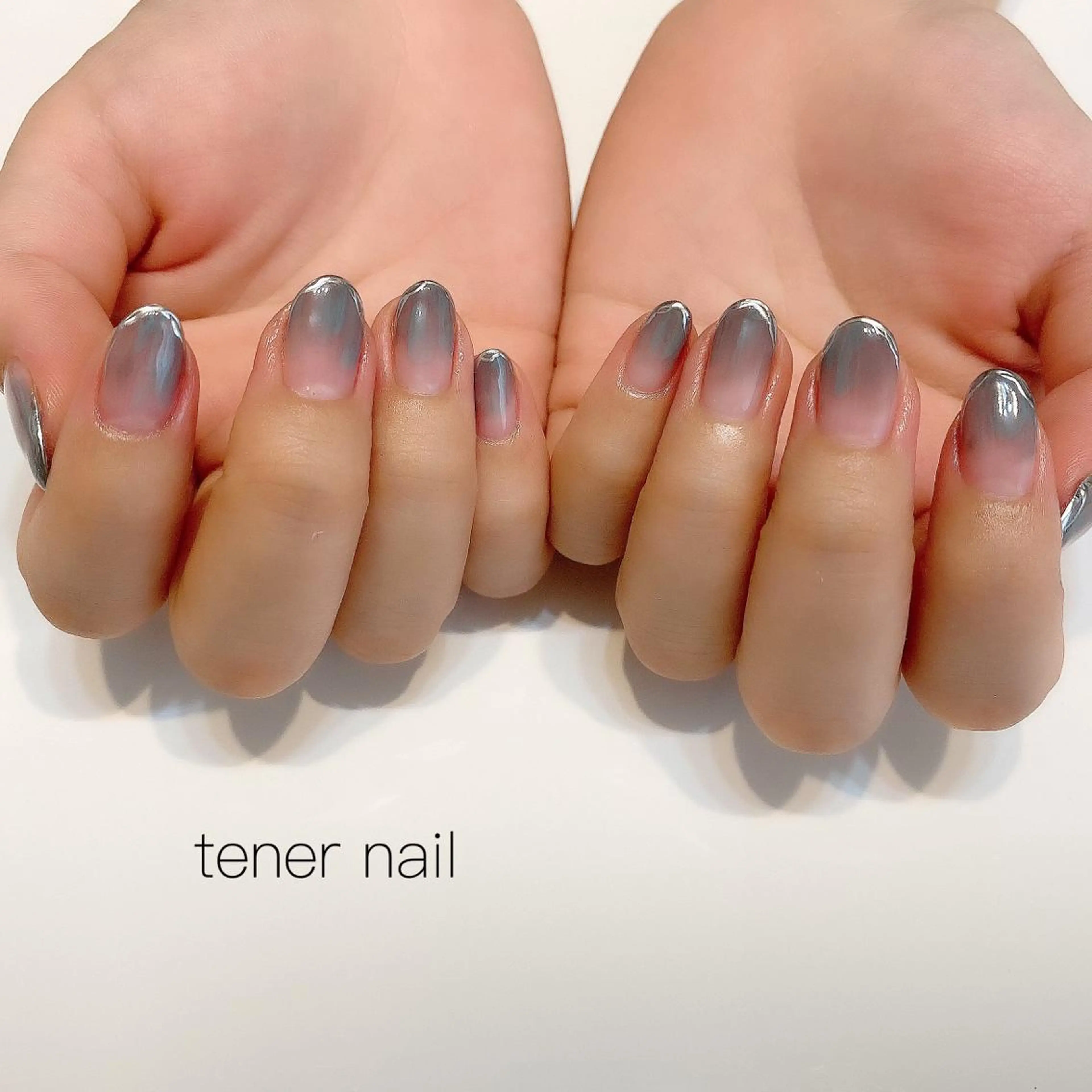 ネイル フレンチネイル グラデーション ニュアンスネイル テネルネイル tener nailのネイルデザイン