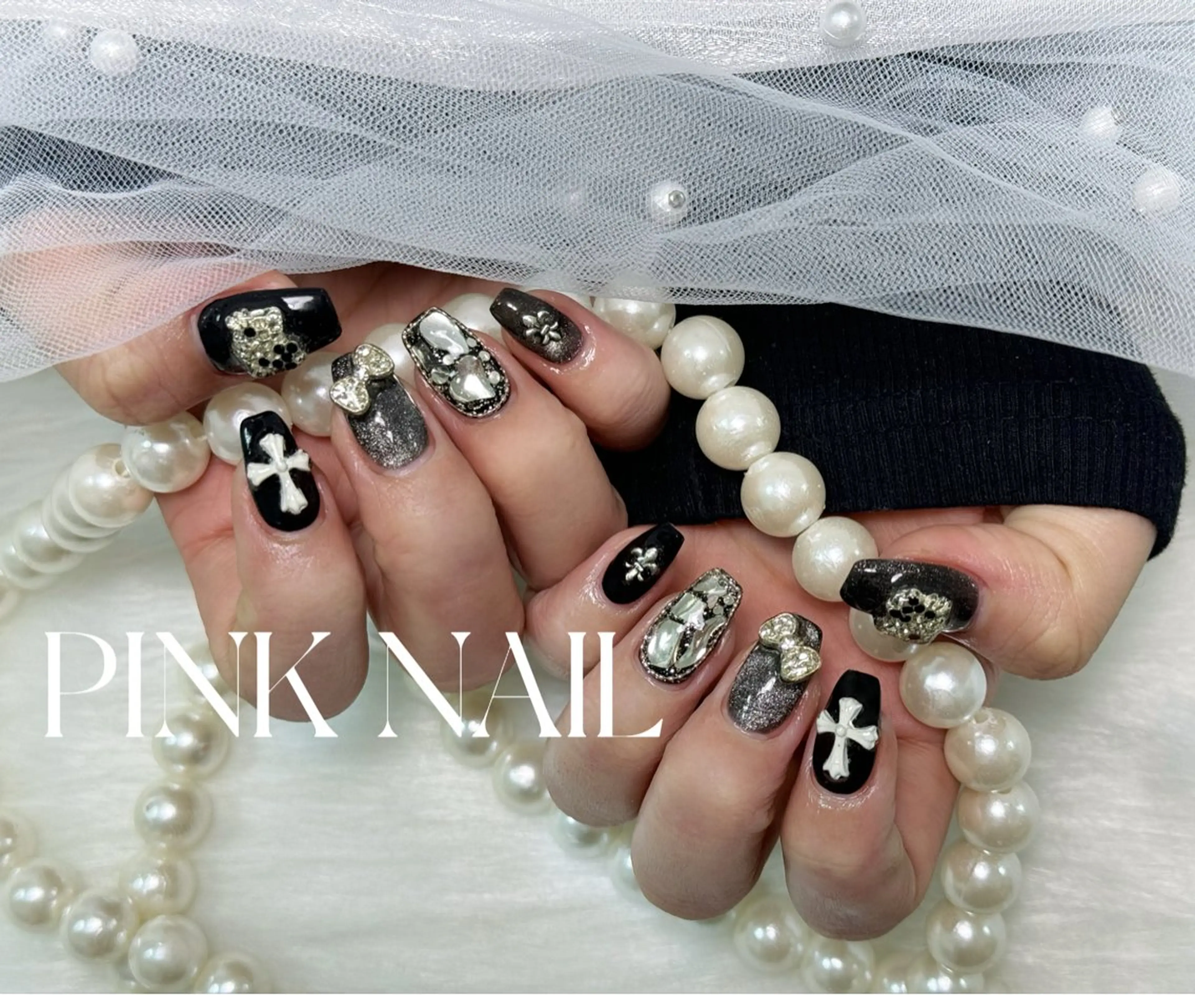 ネイル ハンドネイル pink nailのその他イメージ