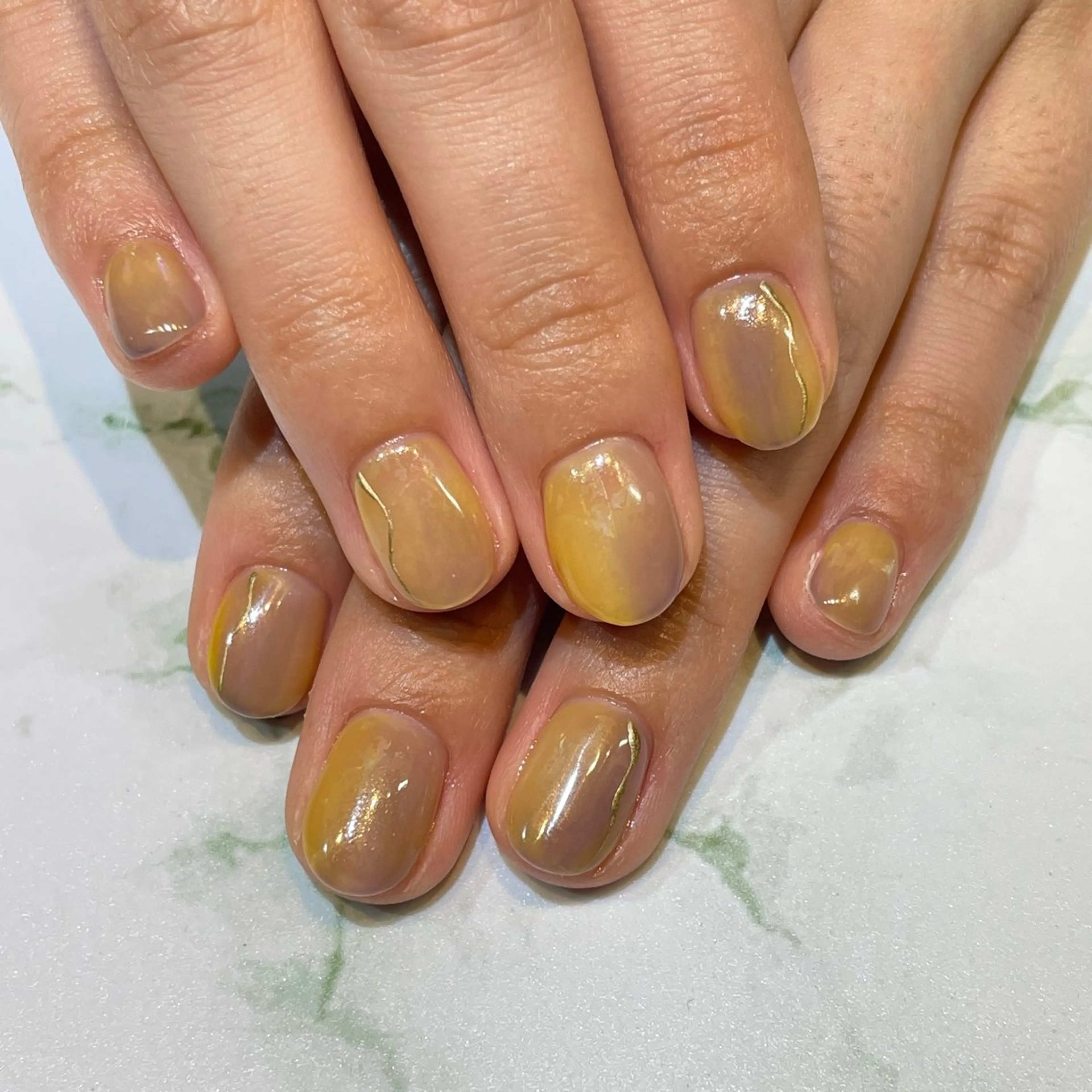 ネイル ハンドネイル 糀屋 彩奈のネイルデザイン