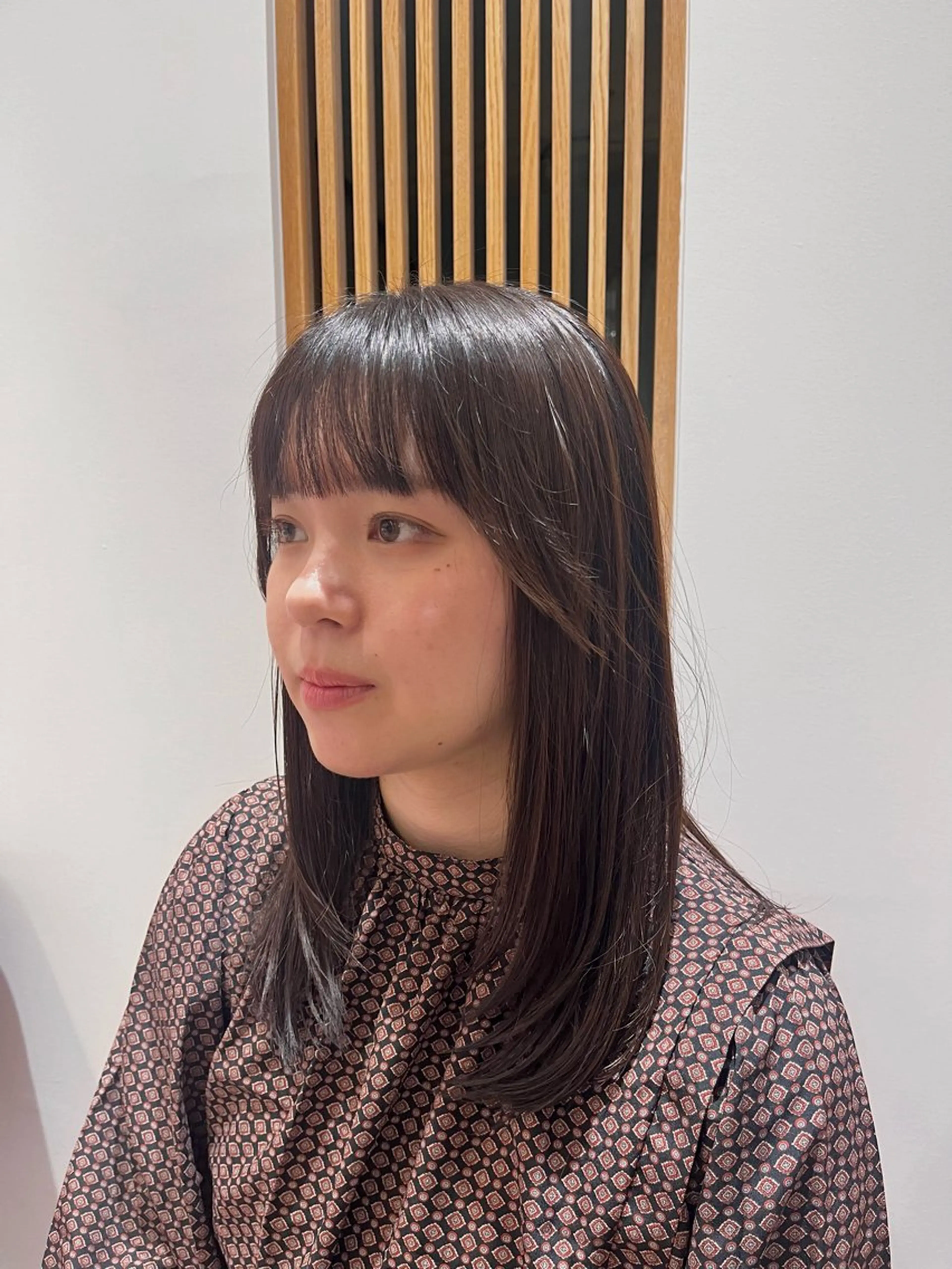 セミロング Rosierbleu 道正のヘアスタイル