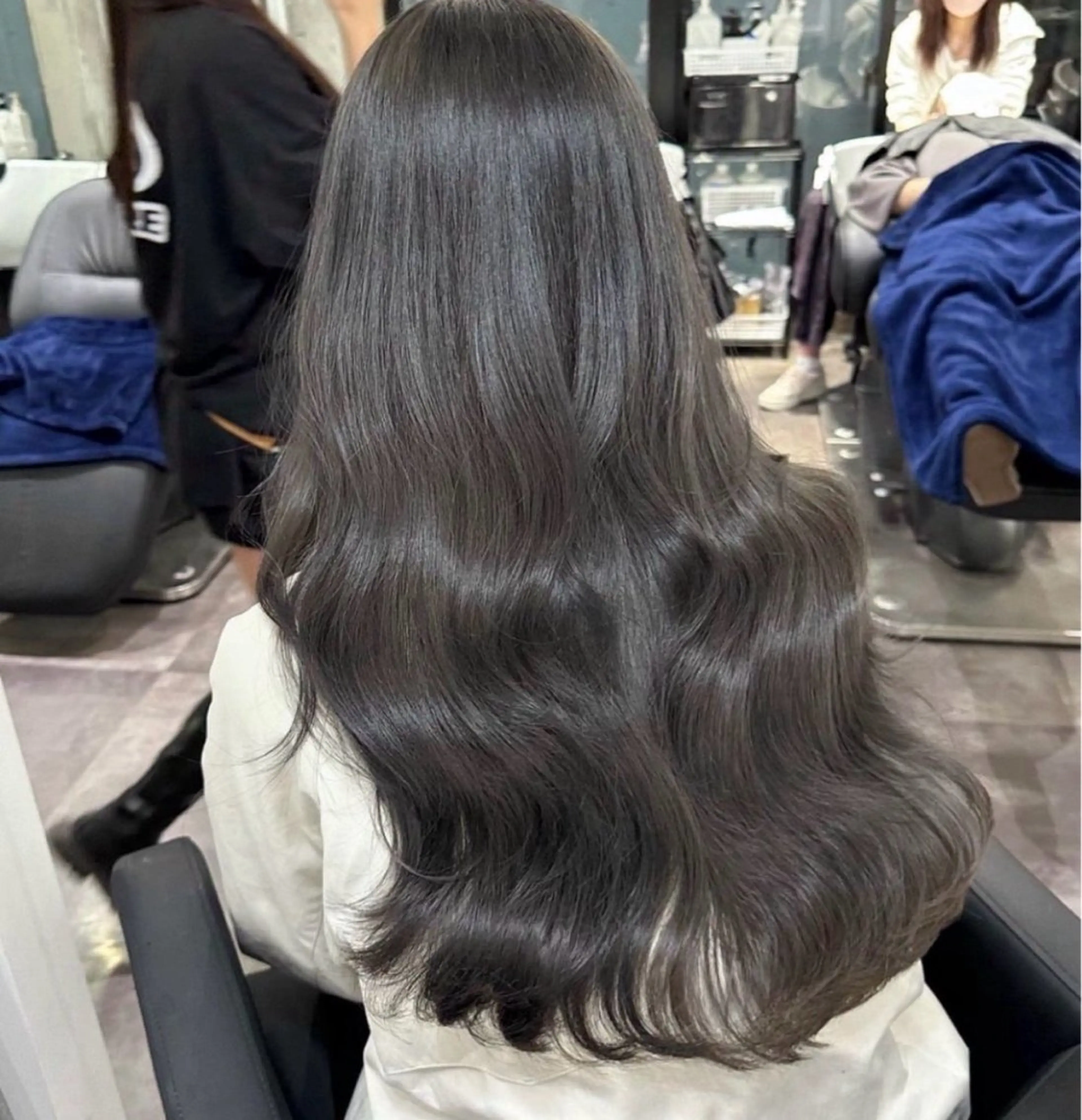 ロング カラー ヘアアレンジ ヘアカラー 【elyts】 MISAKIのヘアスタイル