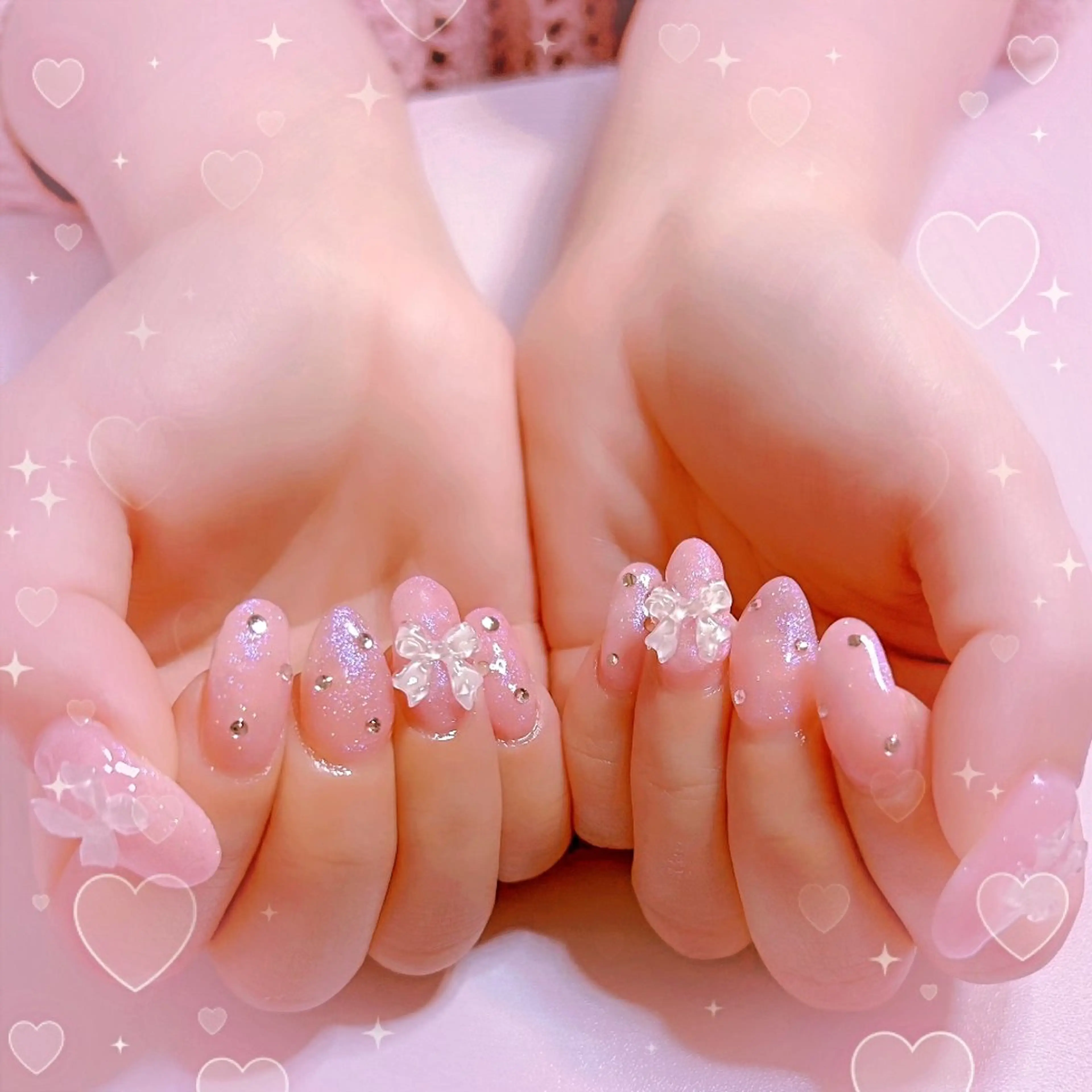 セミロング AQUA nailのネイルデザイン