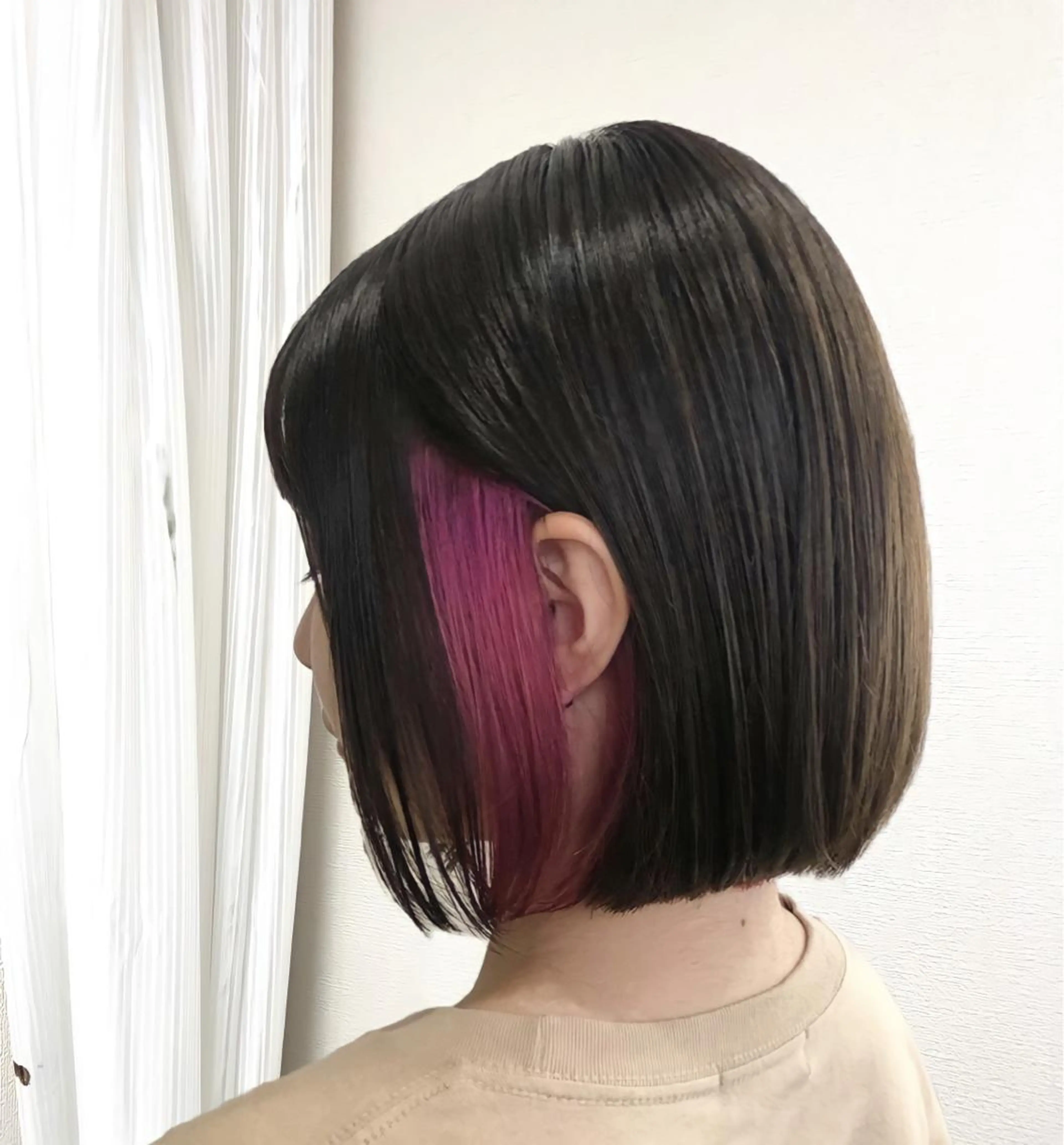 ショート カラー ケアブリーチ /髪質 改善/古橋圭史郎のヘアスタイル