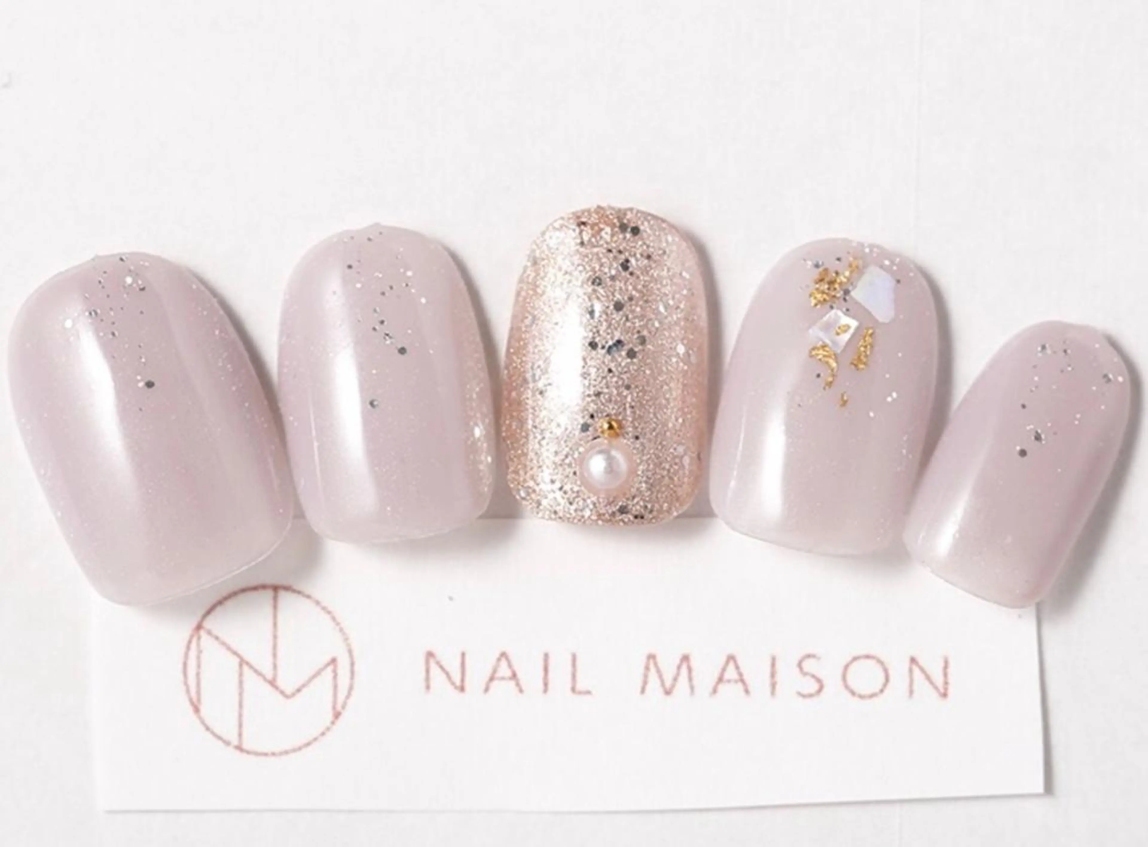 ネイル シンプルネイル Nagashima    Kのネイルデザイン