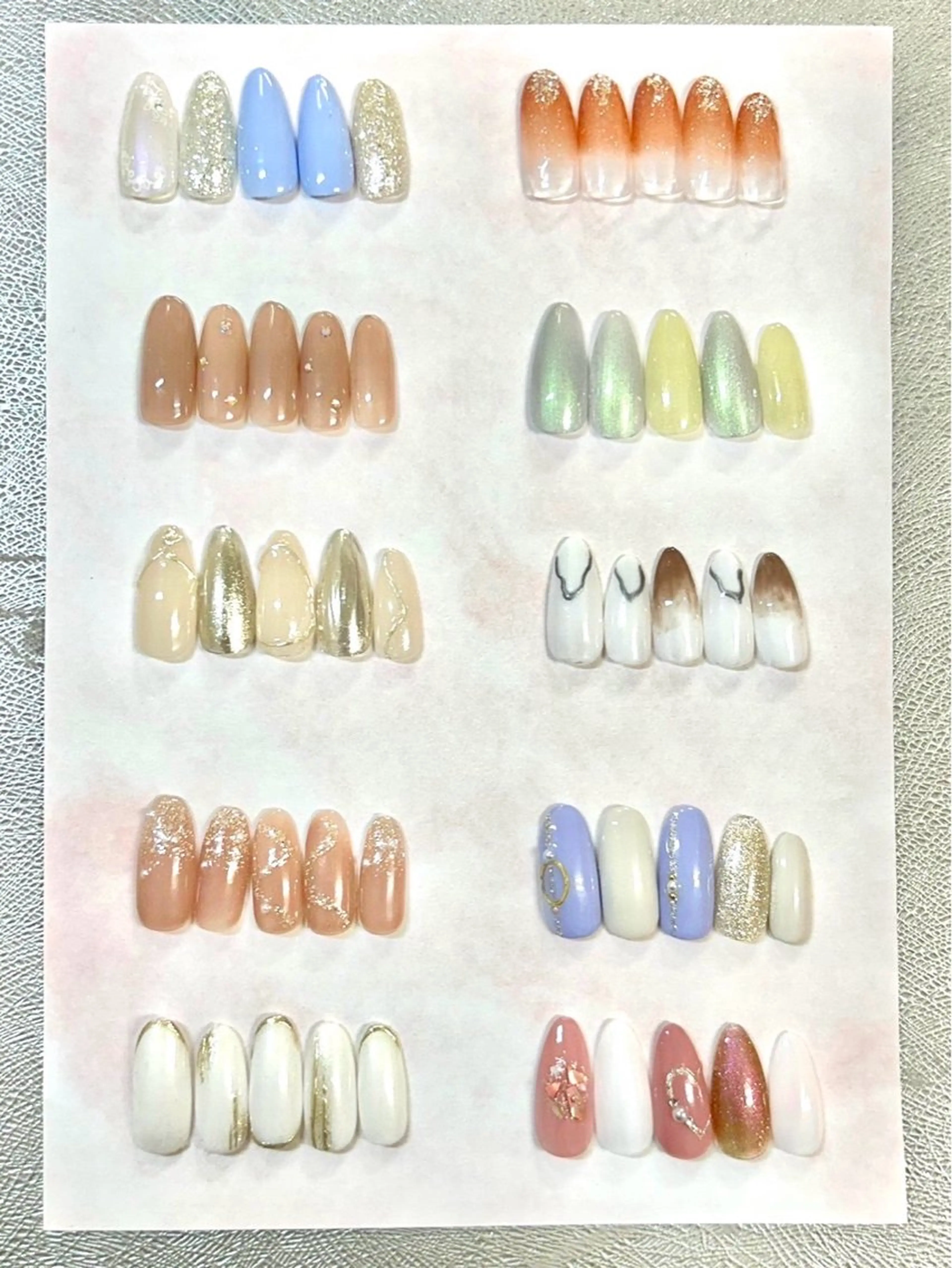 ネイル オフィスネイル ono megumiのネイルデザイン