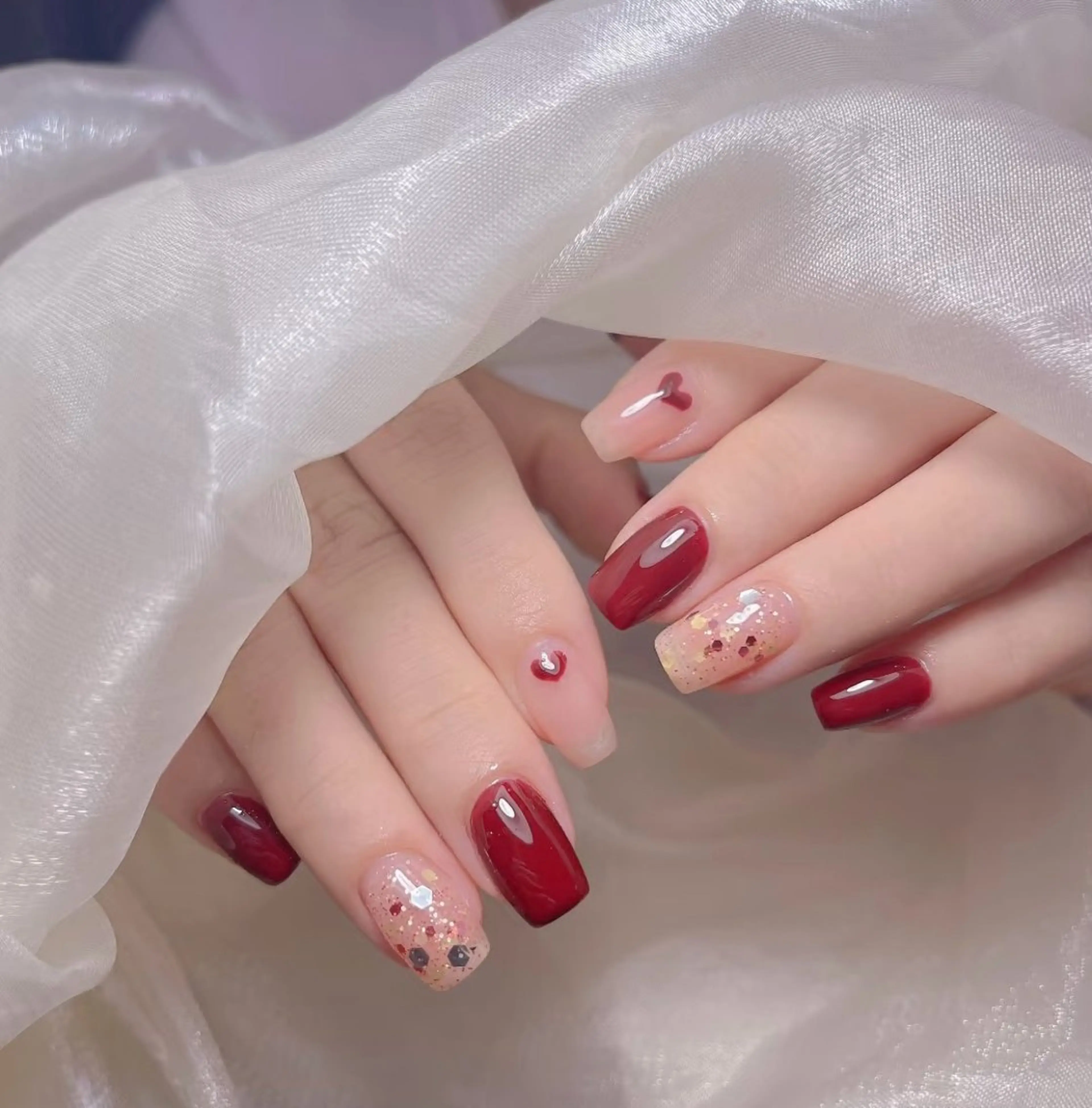 ネイル ハンドネイル D‘OPALEサロン所属・長さ出し専門店 上野kkのネイルデザイン