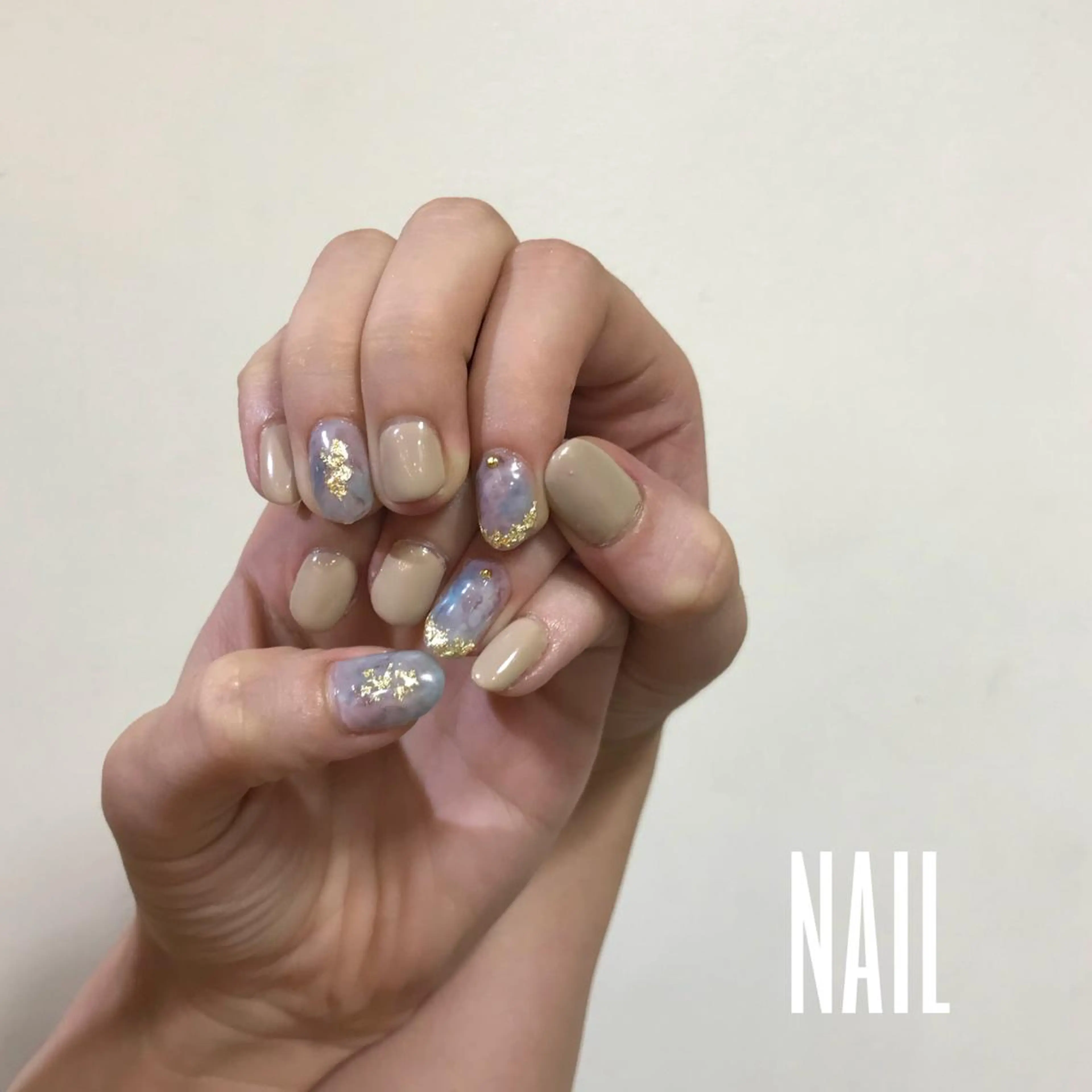 ネイル 【淡色color/ nail】maikoのネイルデザイン