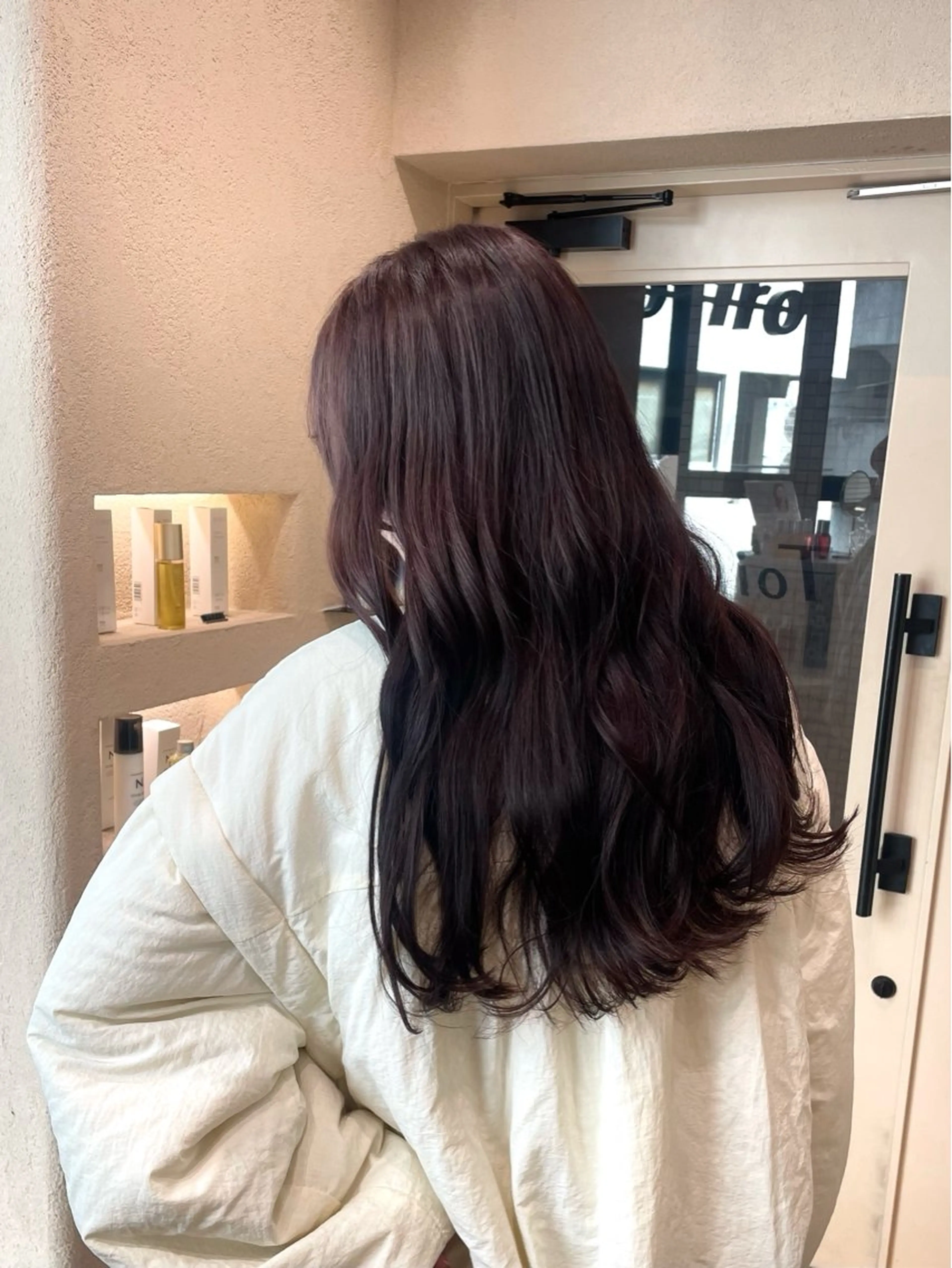 セミロング カラー ブラウンカラー ピンクカラー ピンクブラウン カット ヘアカラー トリートメント 暖色系カラー/オリー ブカラー💚宮城のヘアスタイル