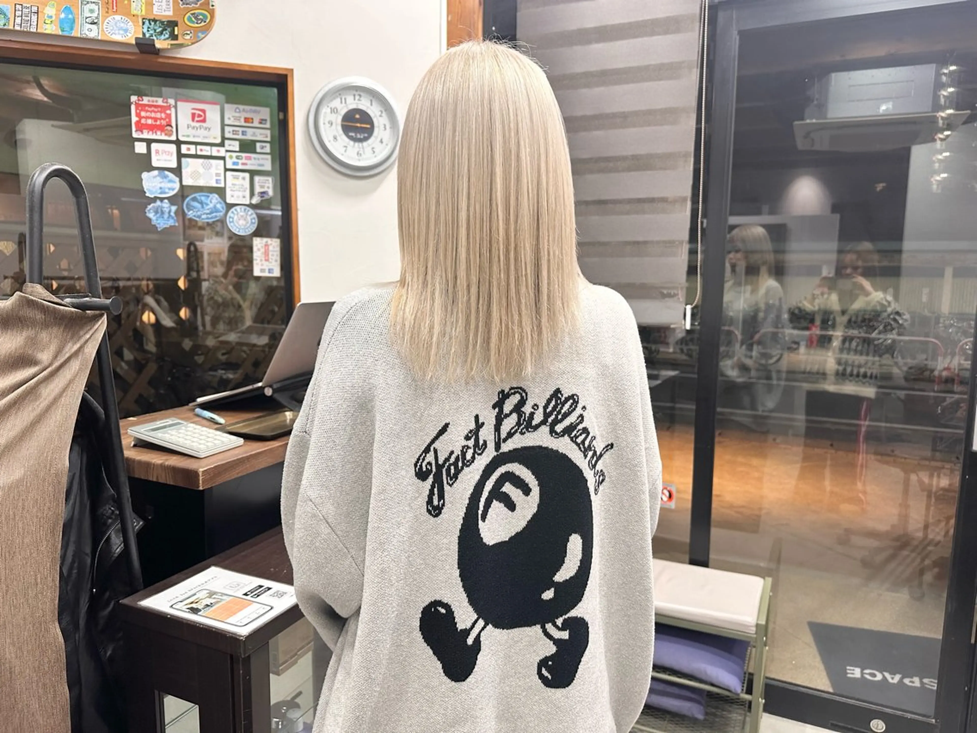 セミロング カラー ヘアカラー 💖艶・ブリーチ 透明感miyu💖のヘアスタイル
