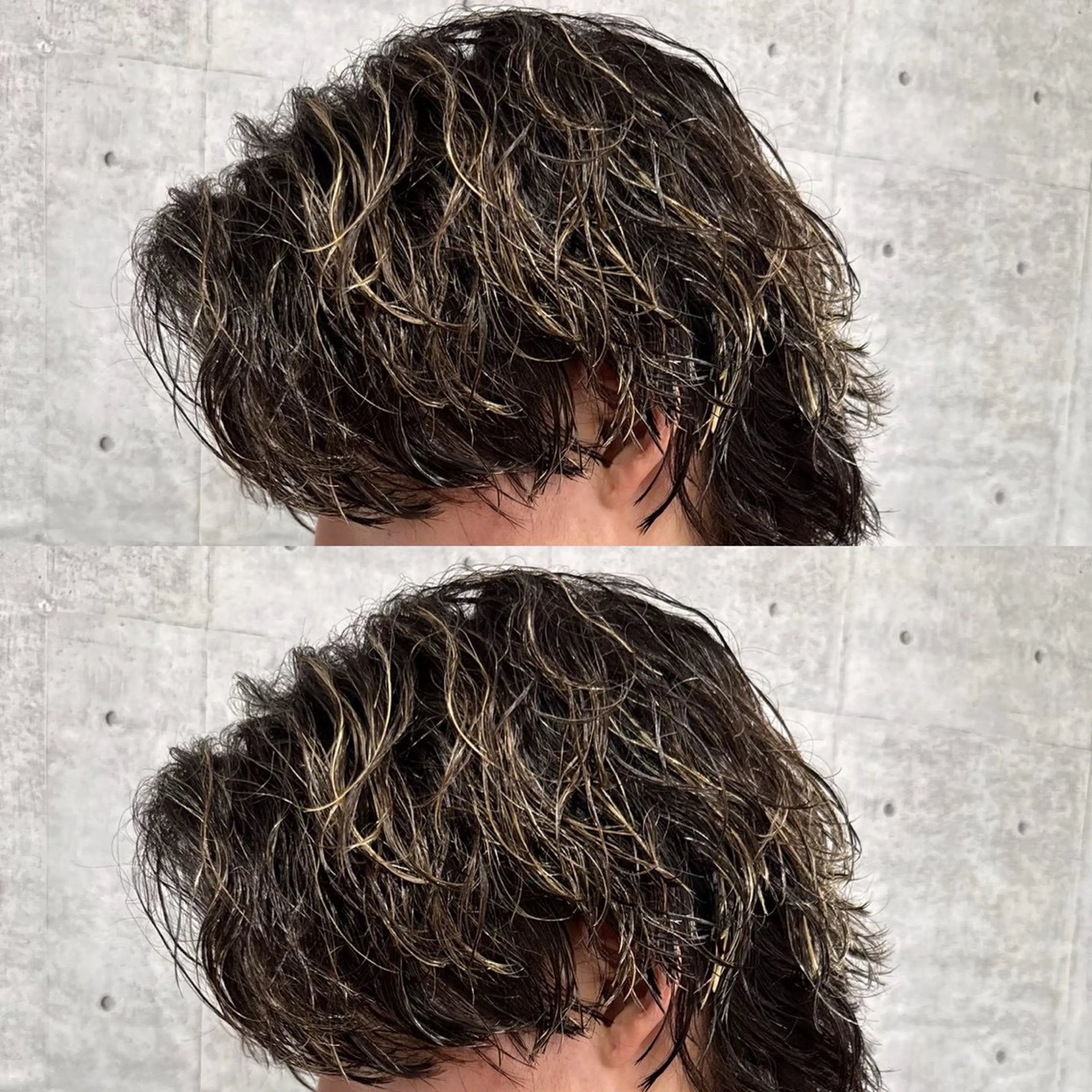 メンズ流行りNo.1✨カット+【🔥メッシュキャップハイライト🔥】+カラーの写真