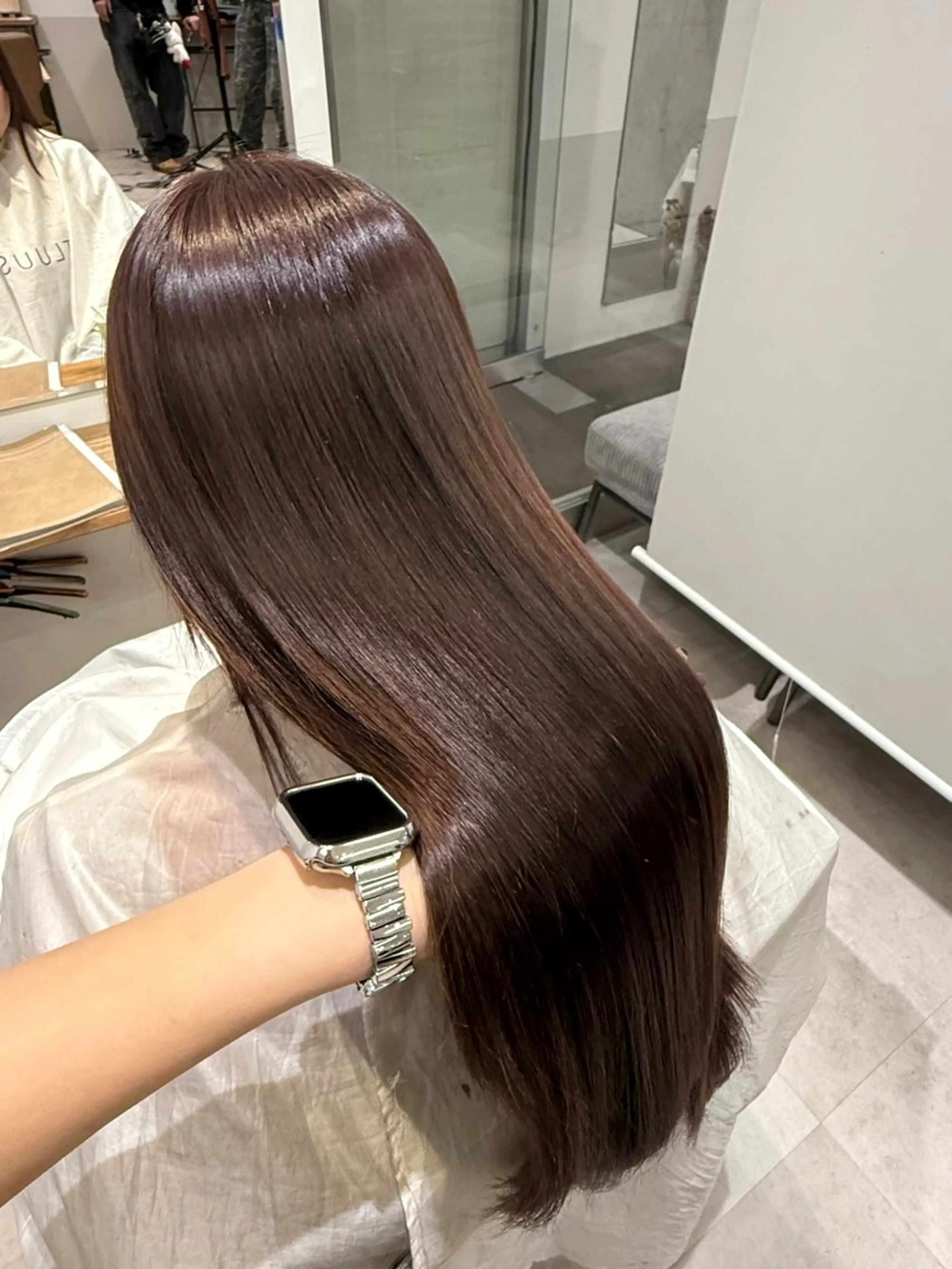 ロング ヘアカラー トリートメント 梅田 / 髪質改善 / Fukaのヘアスタイル