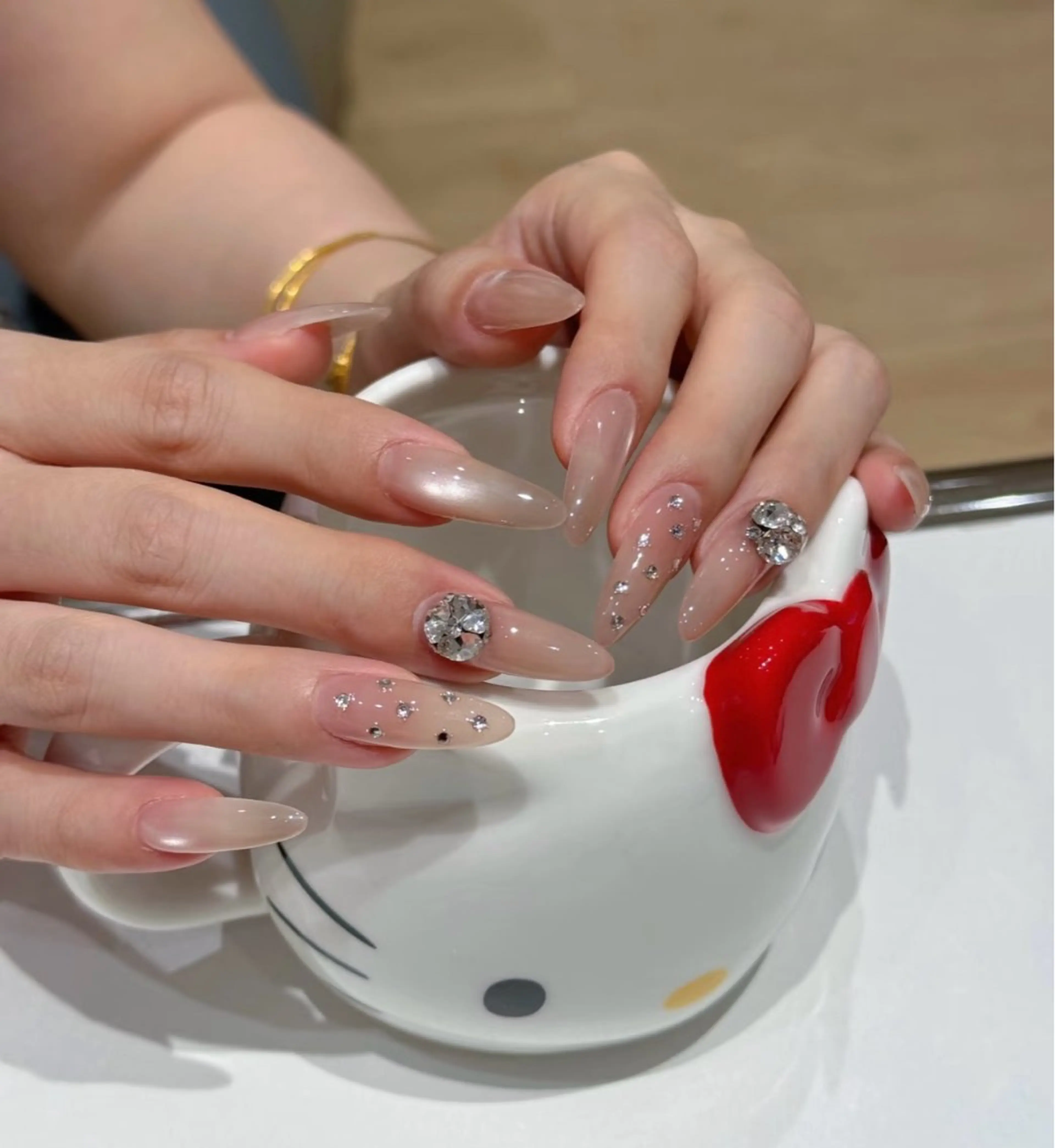 ネイル ハンドネイル 星 星のネイルデザイン