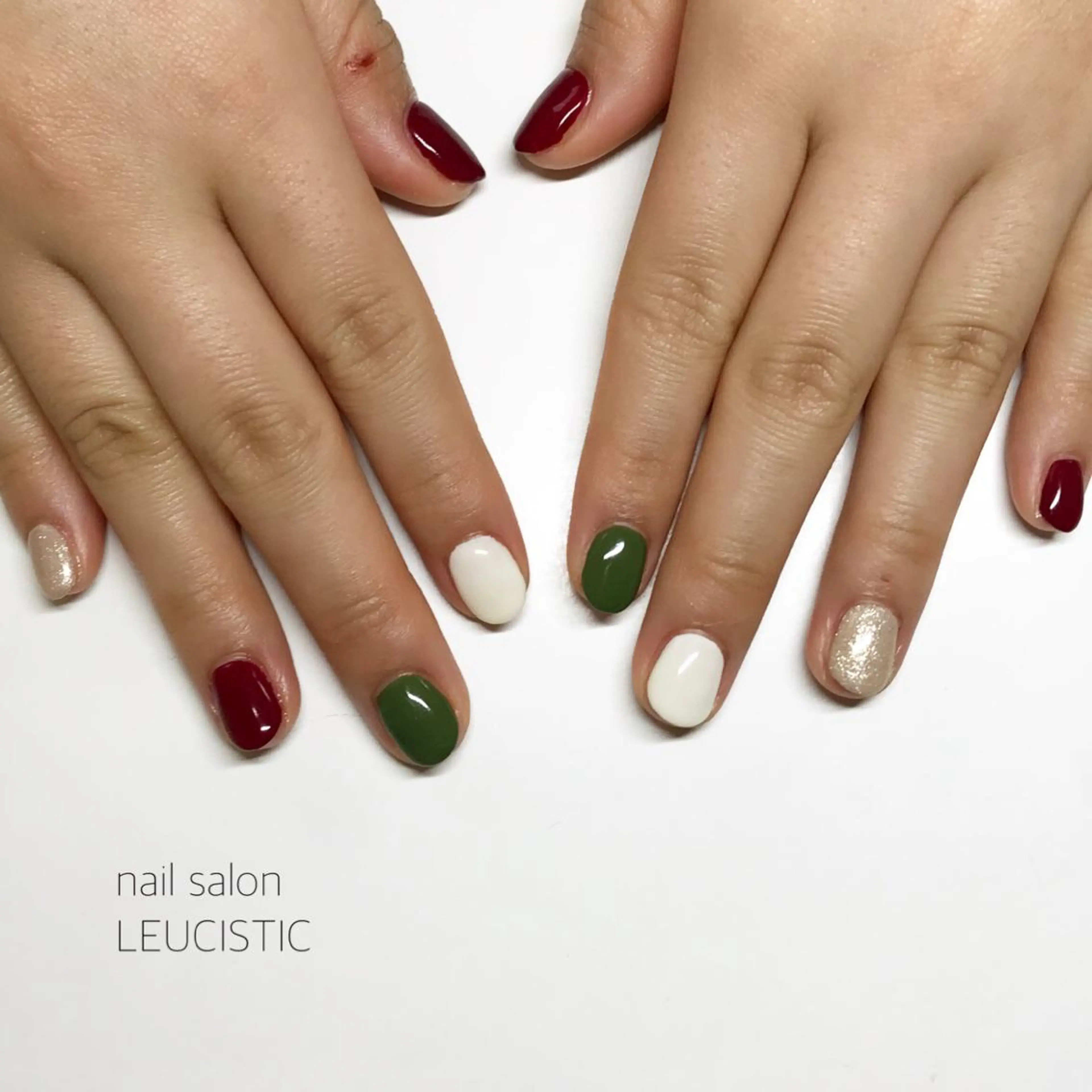 ネイル 冬ネイル クリスマス 美時雨 bishigureのエステ・リラクイメージ