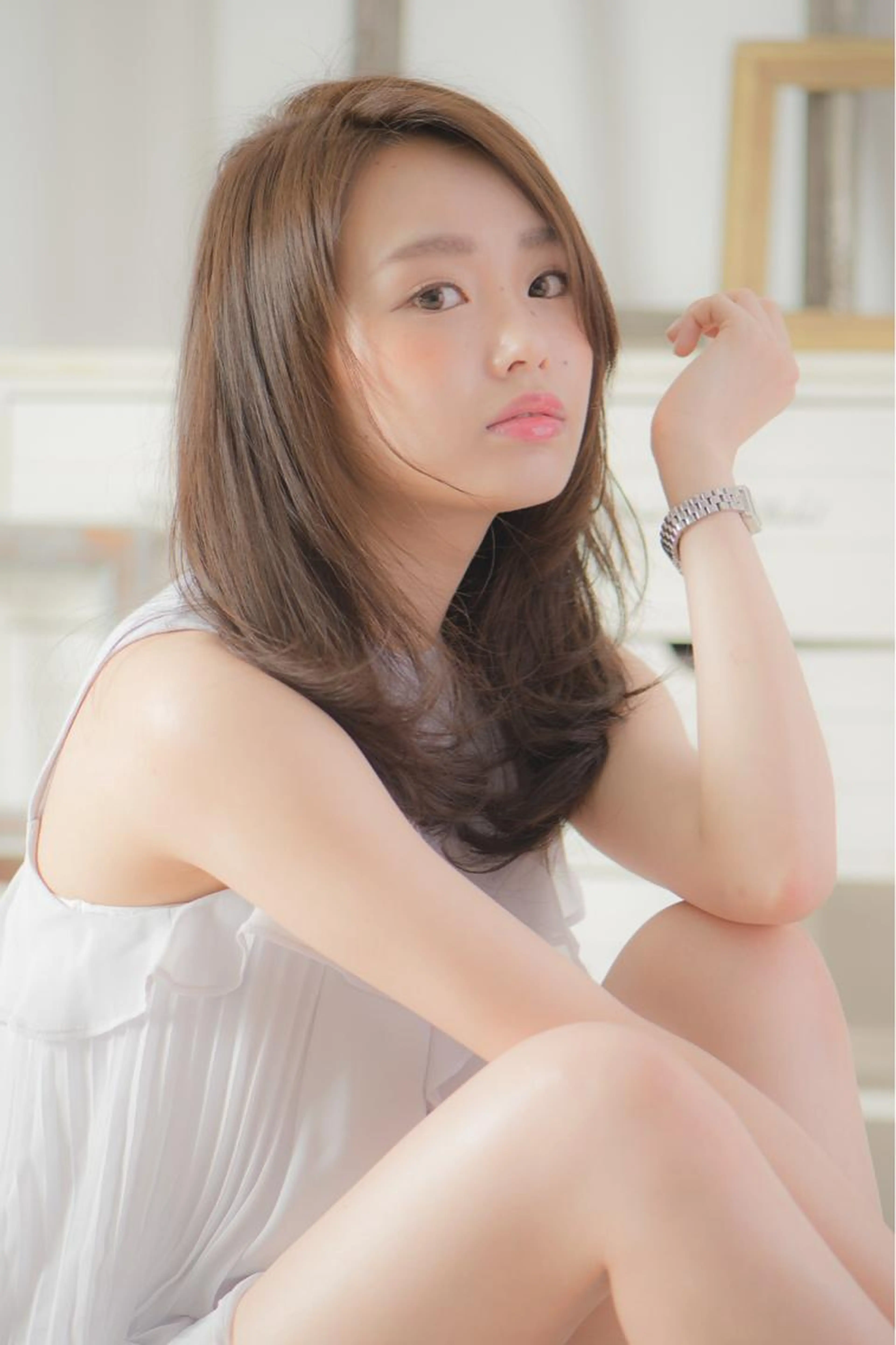 カット & 縮毛矯正+スチームトリートメントの写真