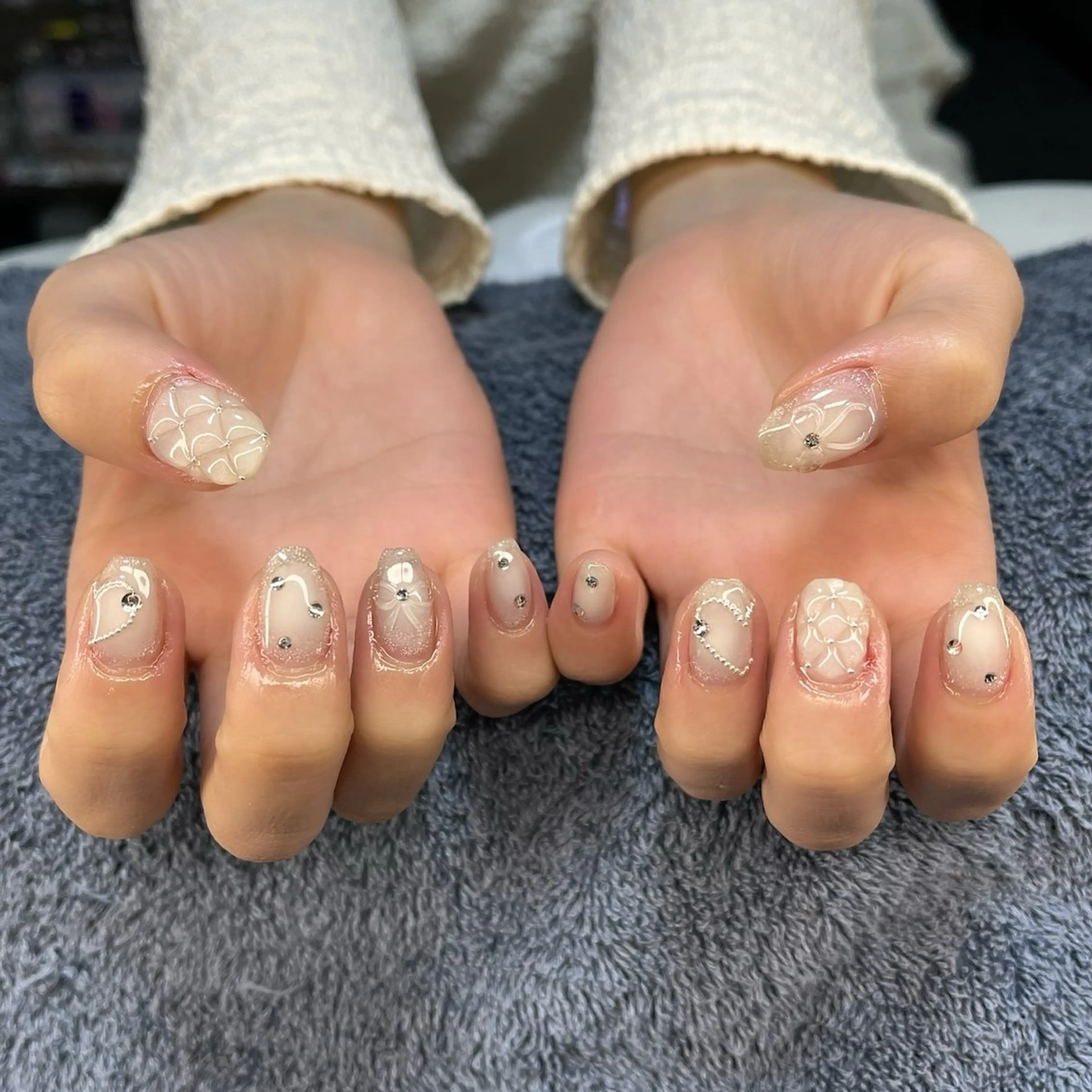 ネイル ハンドネイル フットネイル MHR nailのネイルデザイン