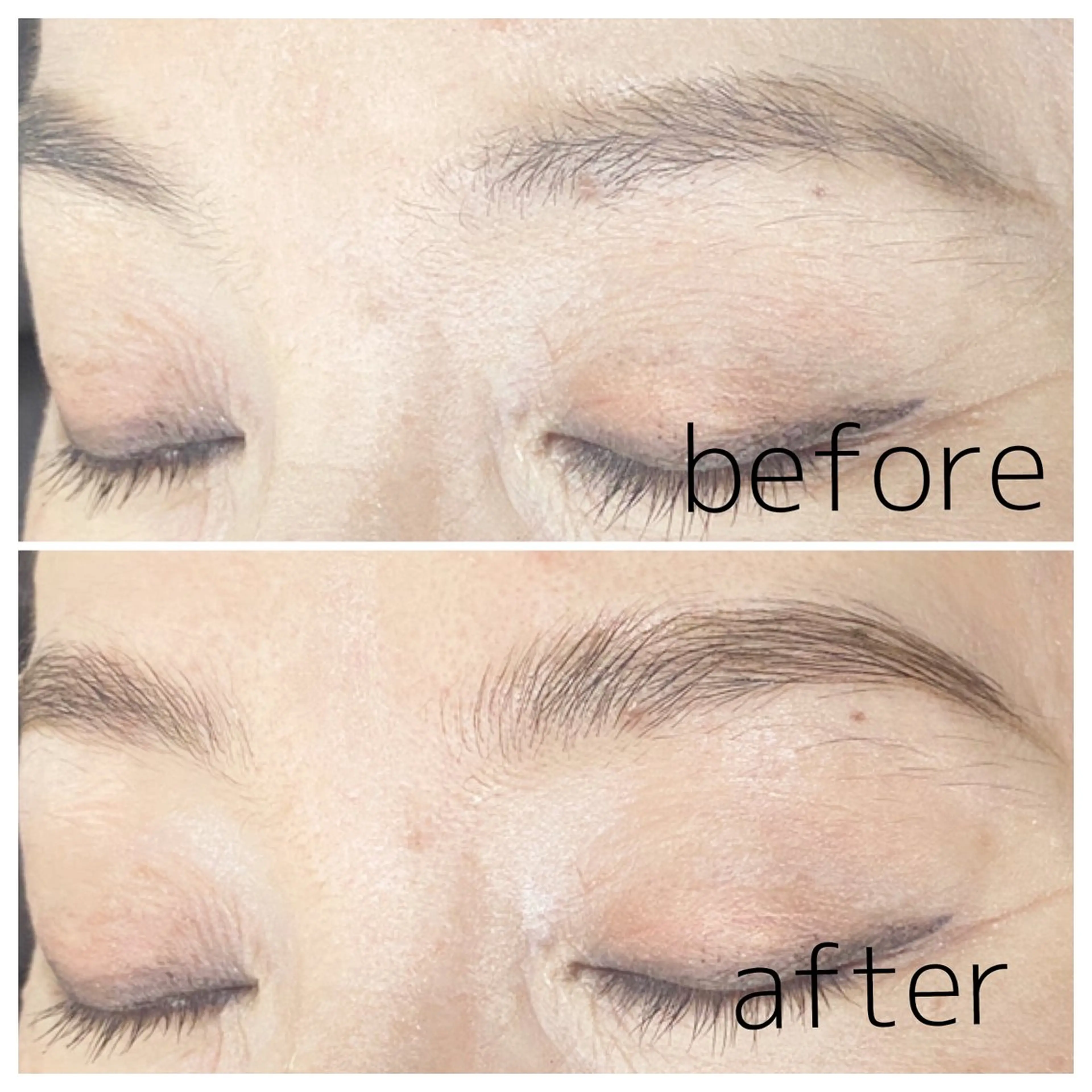 アイブロウ ハリウッドブロウリフト URI nail89の眉毛・アイブロウイメージ