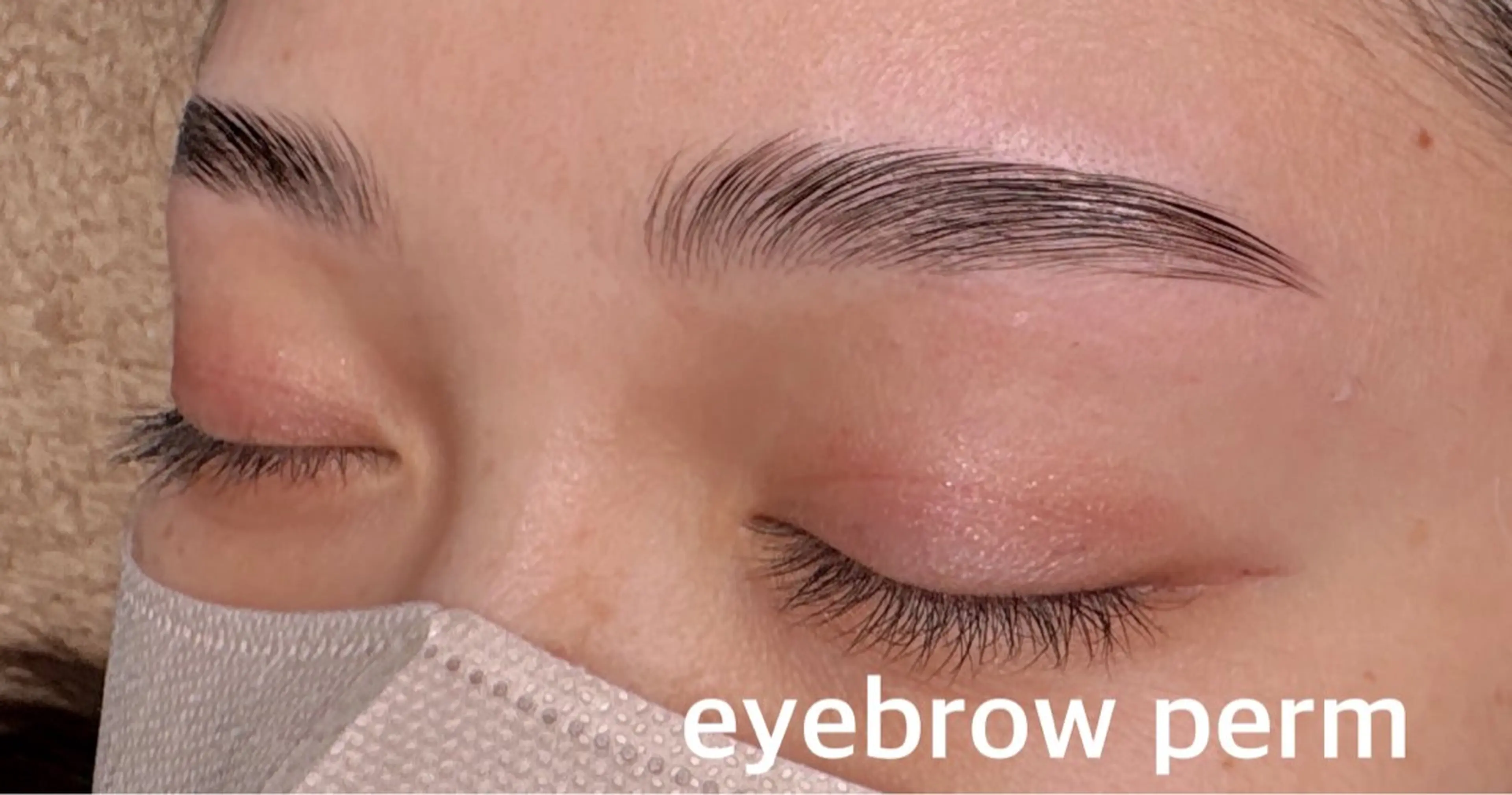 アイブロウパーマ（ワックス脱毛付き）🌻クチコミ投稿者限定→お仕上げコーティング付き🦋の写真