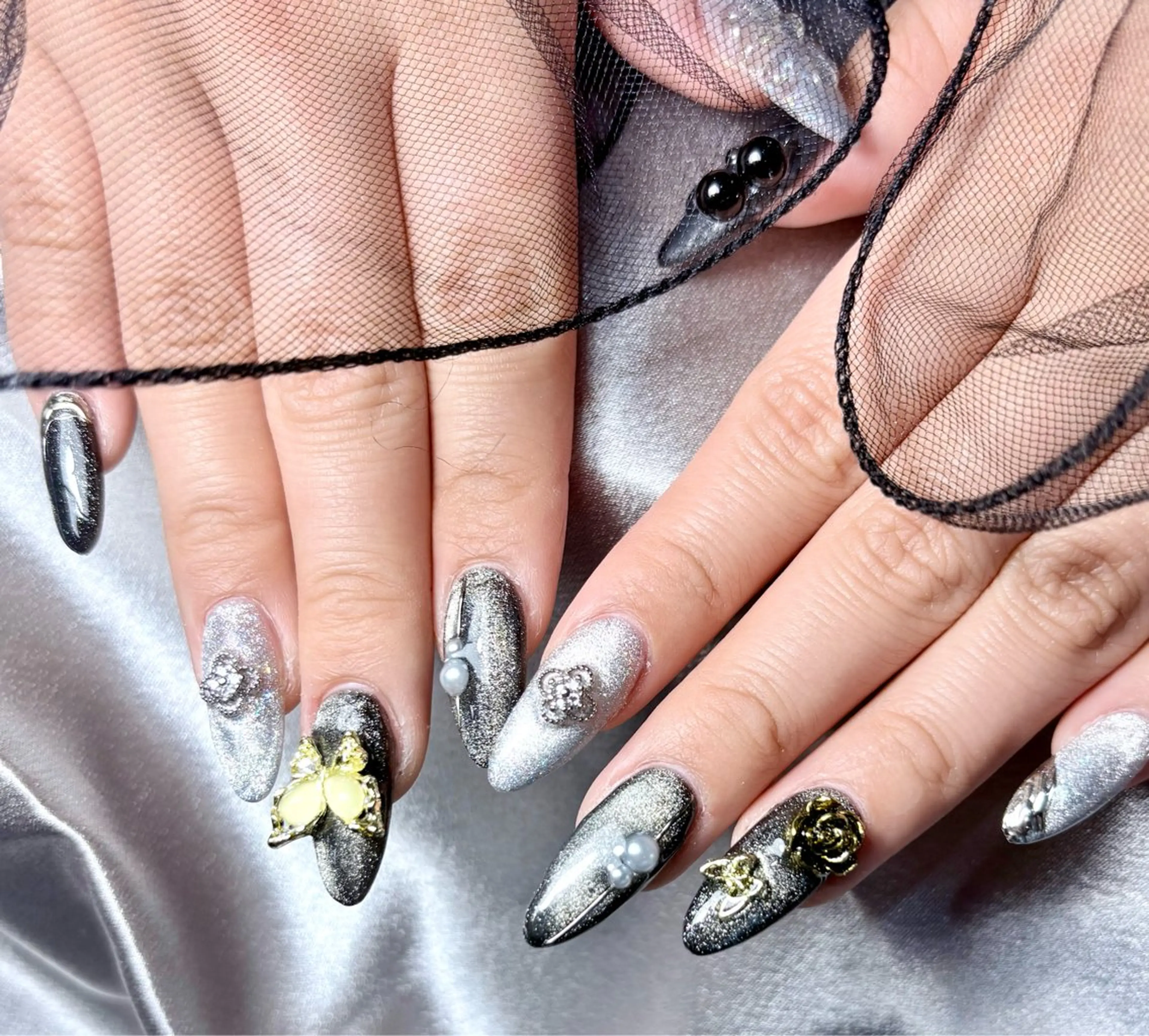 ネイル ハンドネイル 山科駅徒歩3分❣️ 代表　紗恵子のネイルデザイン