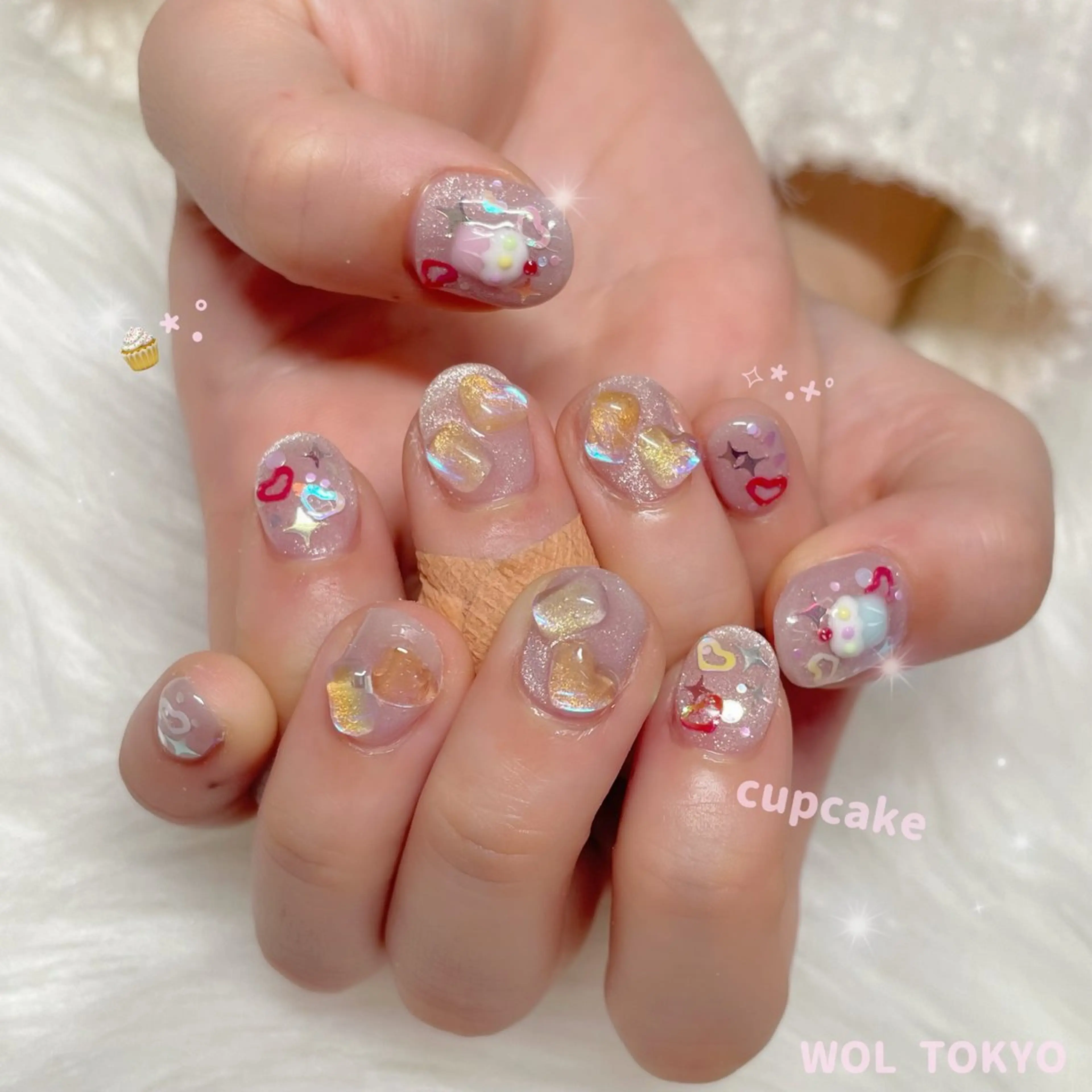 ネイル アートネイル ハンドネイル 💕WOLTOKYO 池袋💕maiのネイルデザイン