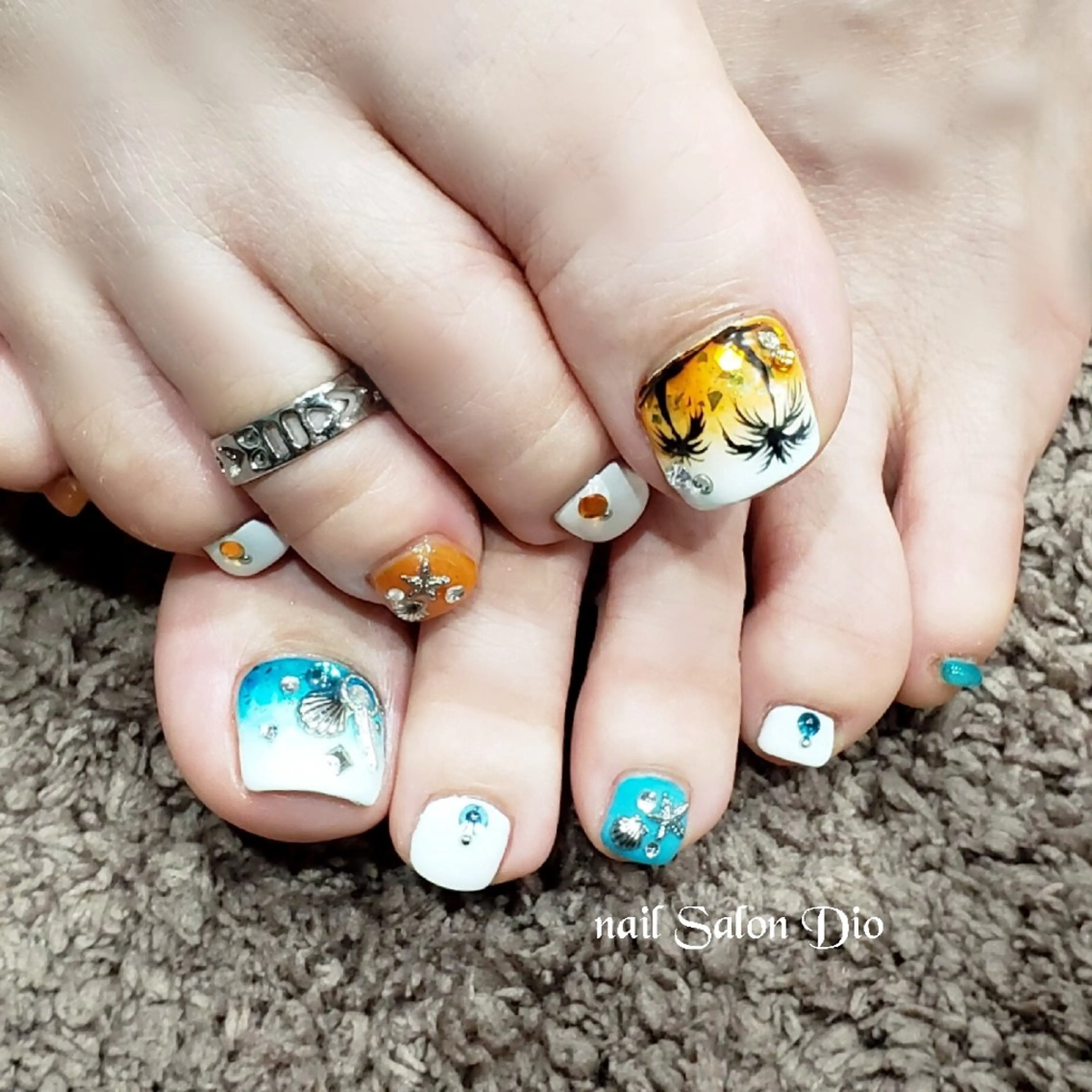 ネイル フットネイル Nail salon Dioのネイルデザイン