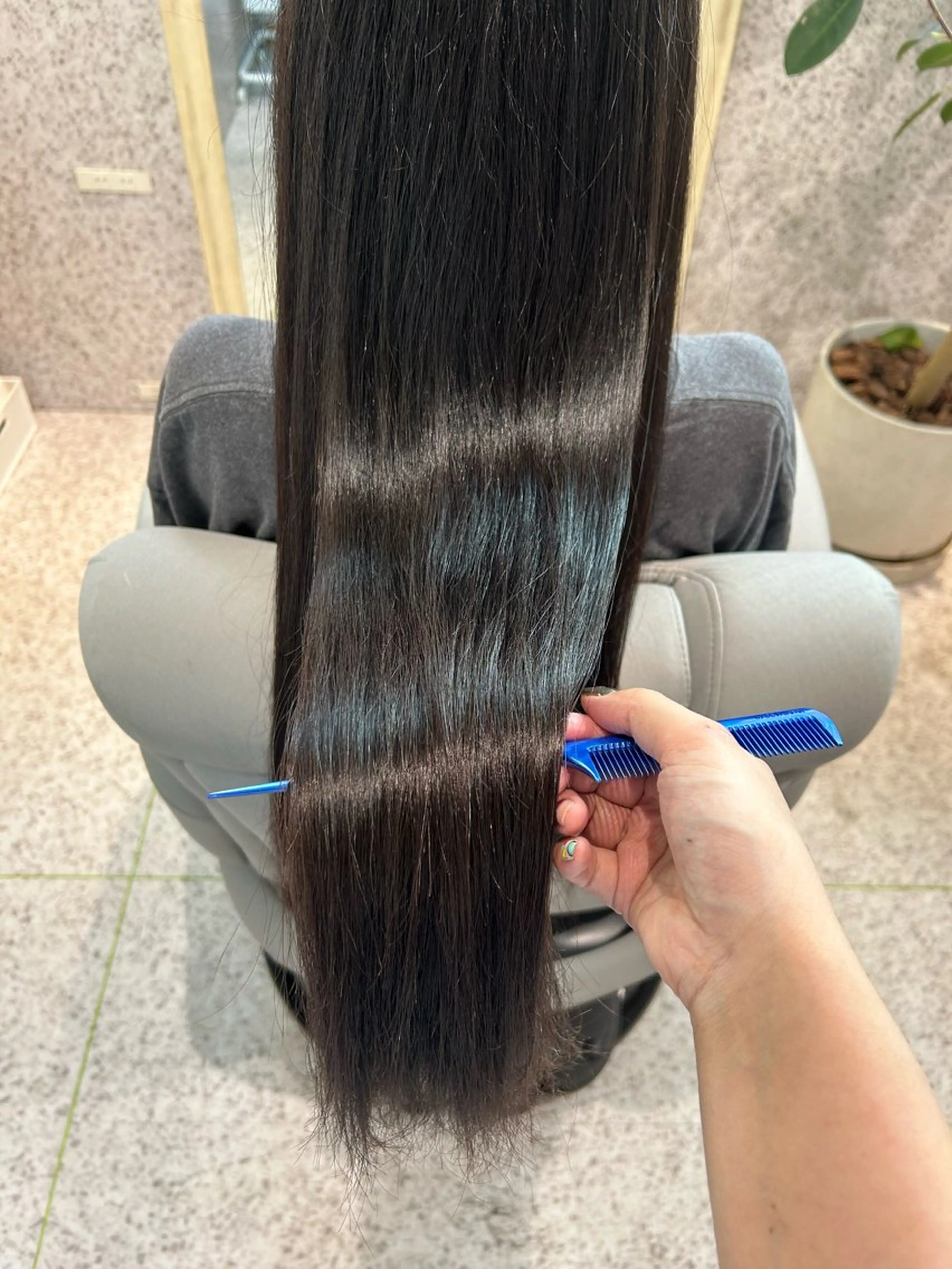 ロング 髪質改善 トリートメント ♡ハイトーン★ ネイル/しの♡のヘアスタイル